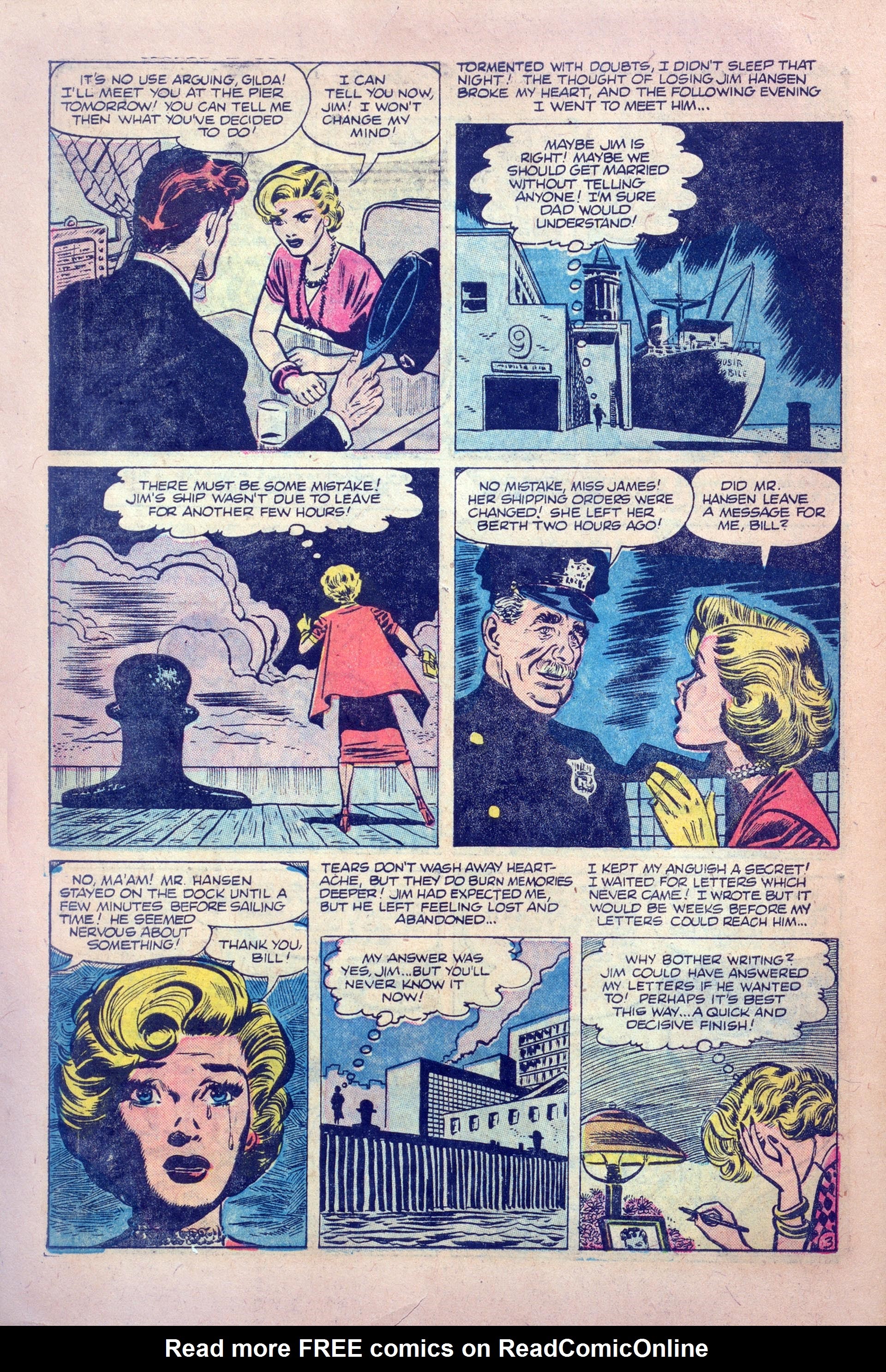 Read online Secret Story Romances comic -  Issue #19 - 30