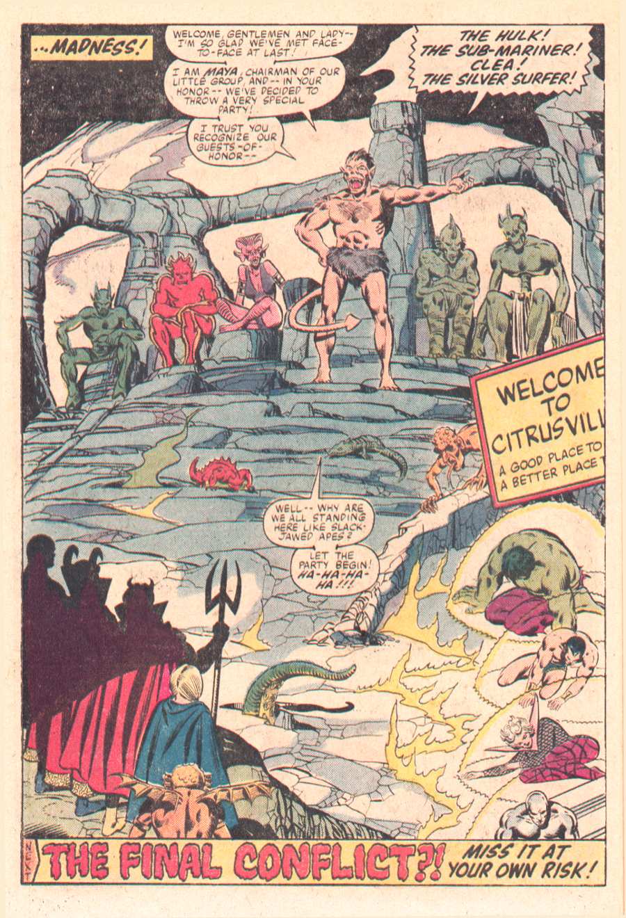 Read online The Defenders (1972) comic -  Issue #98 - 22