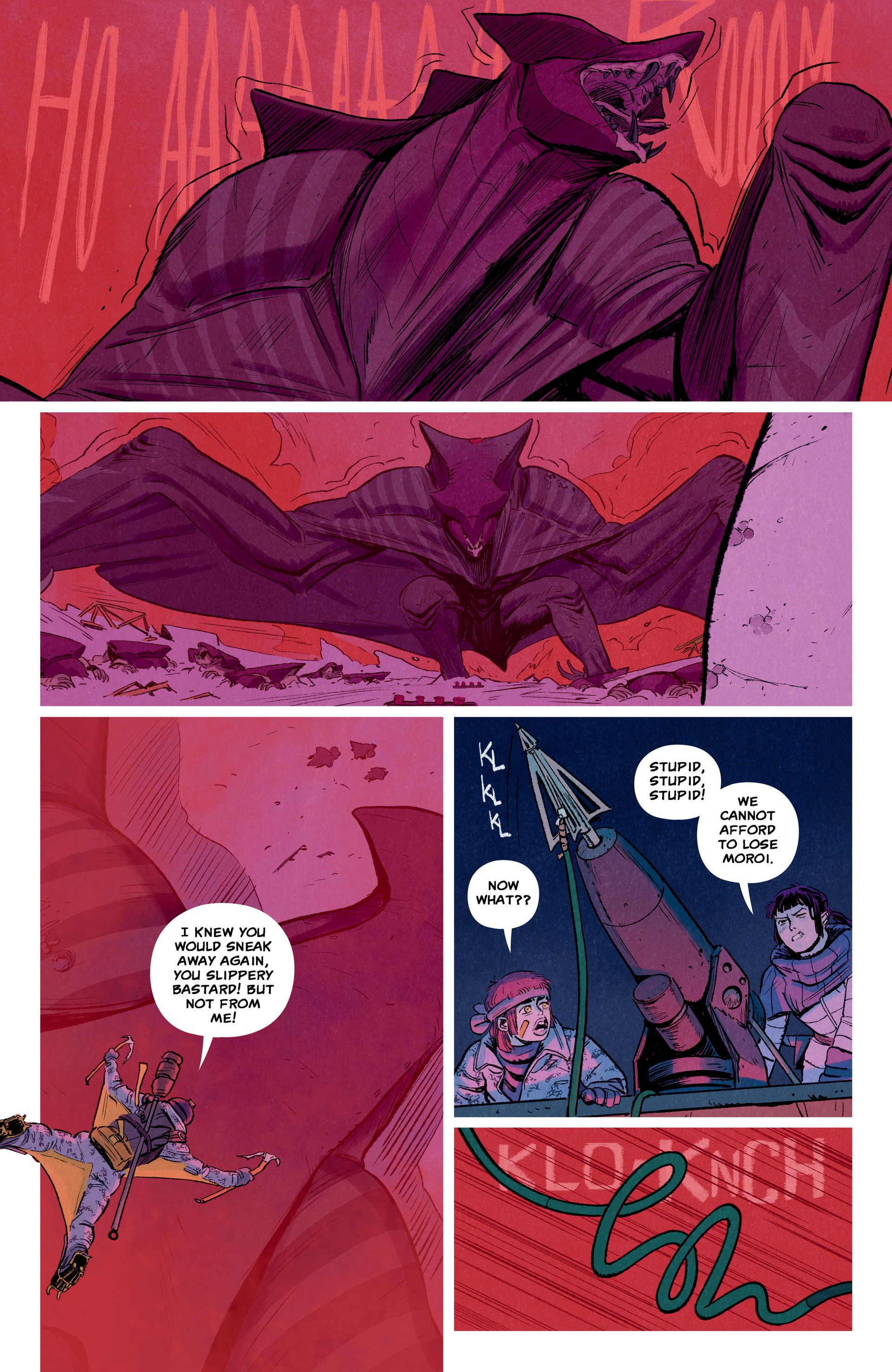 Read online Giants: Ghosts of Winter comic -  Issue # TPB - 109