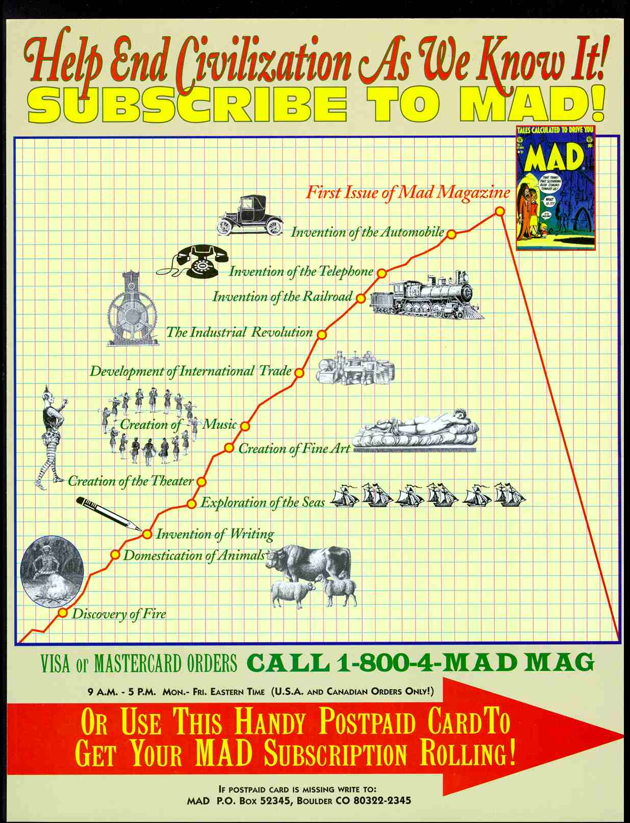 Read online MAD comic -  Issue #356 - 2