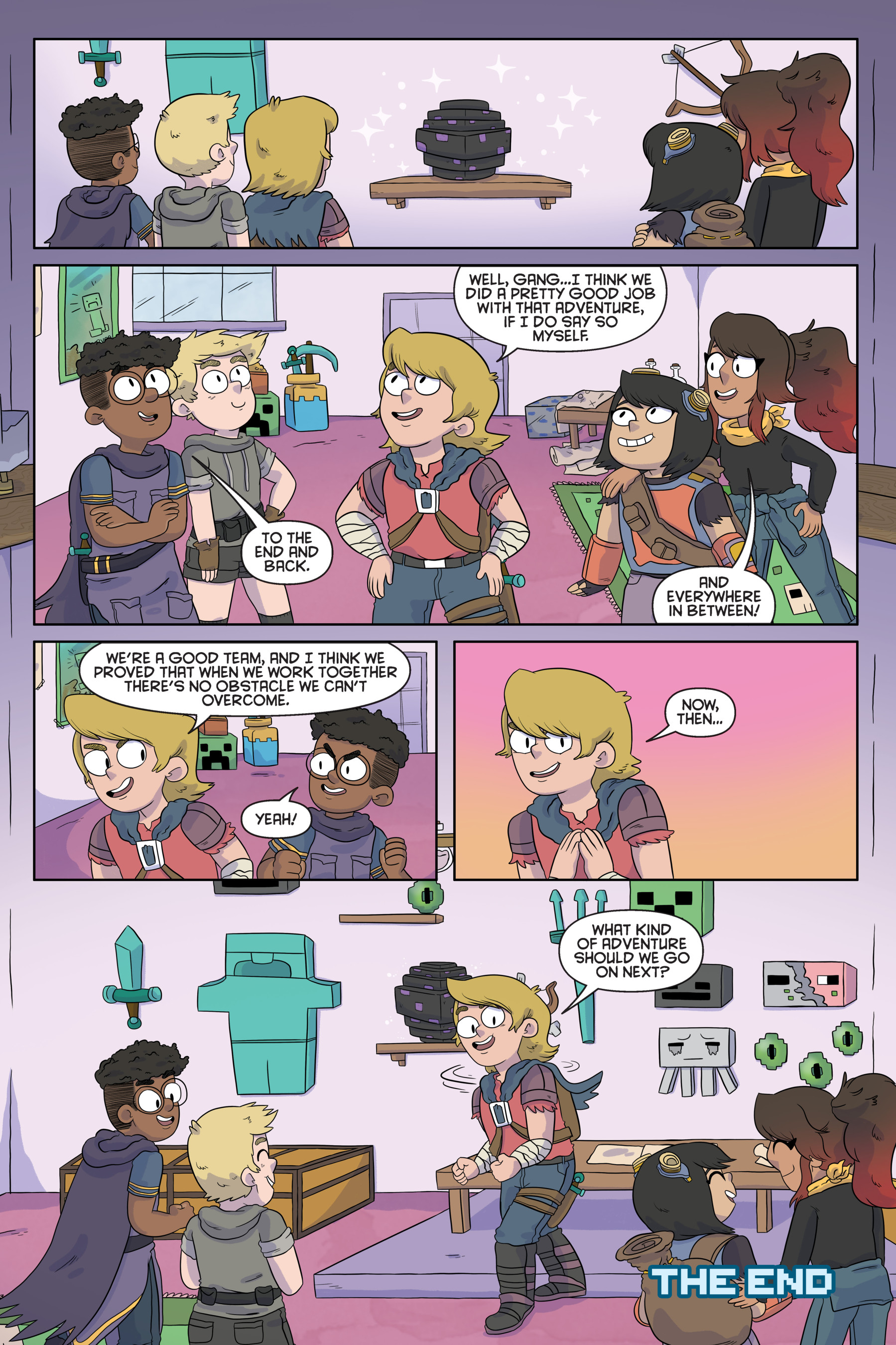 Read online Minecraft comic -  Issue # TPB 1 - 75