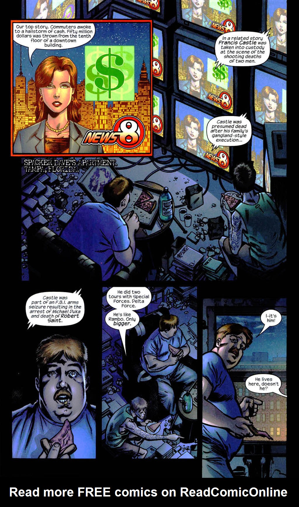 Read online The Punisher: Official Movie Adaptation comic -  Issue #3 - 5