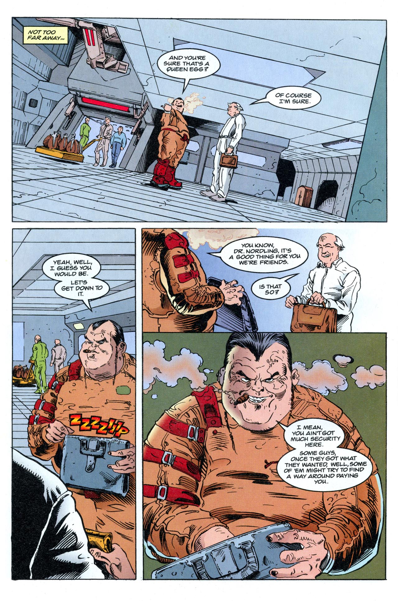 Read online Aliens: Stronghold comic -  Issue #3 - 10