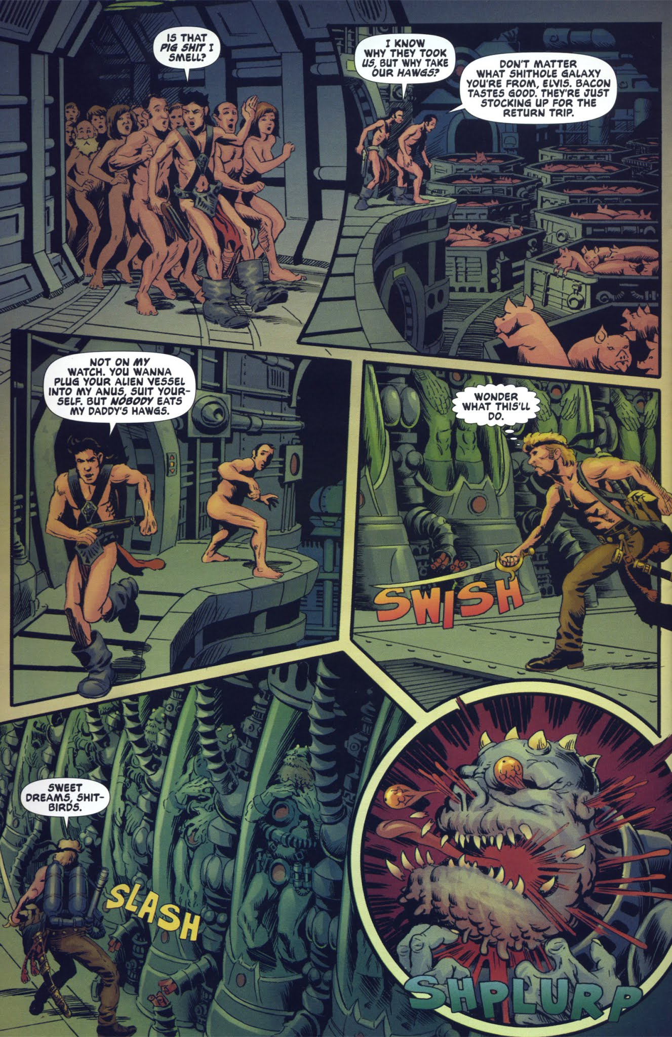 Read online Alien Pig Farm 3000 comic -  Issue #4 - 8