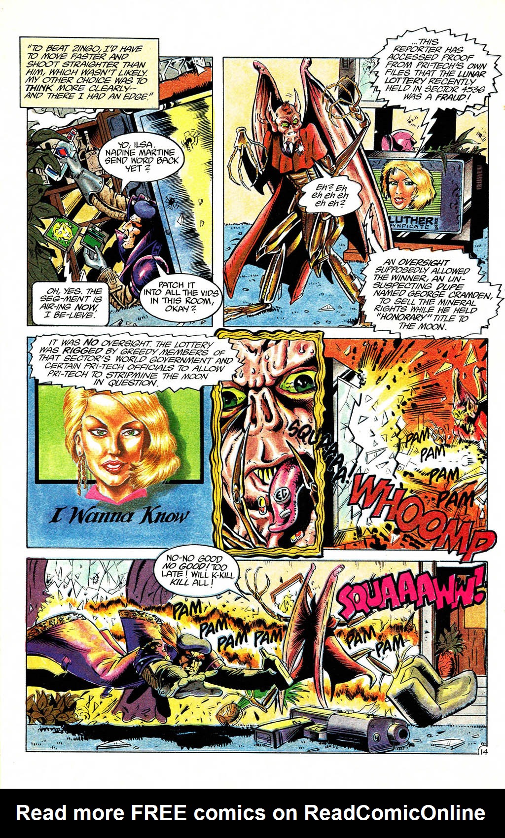Read online Grimjack comic -  Issue #70 - 17