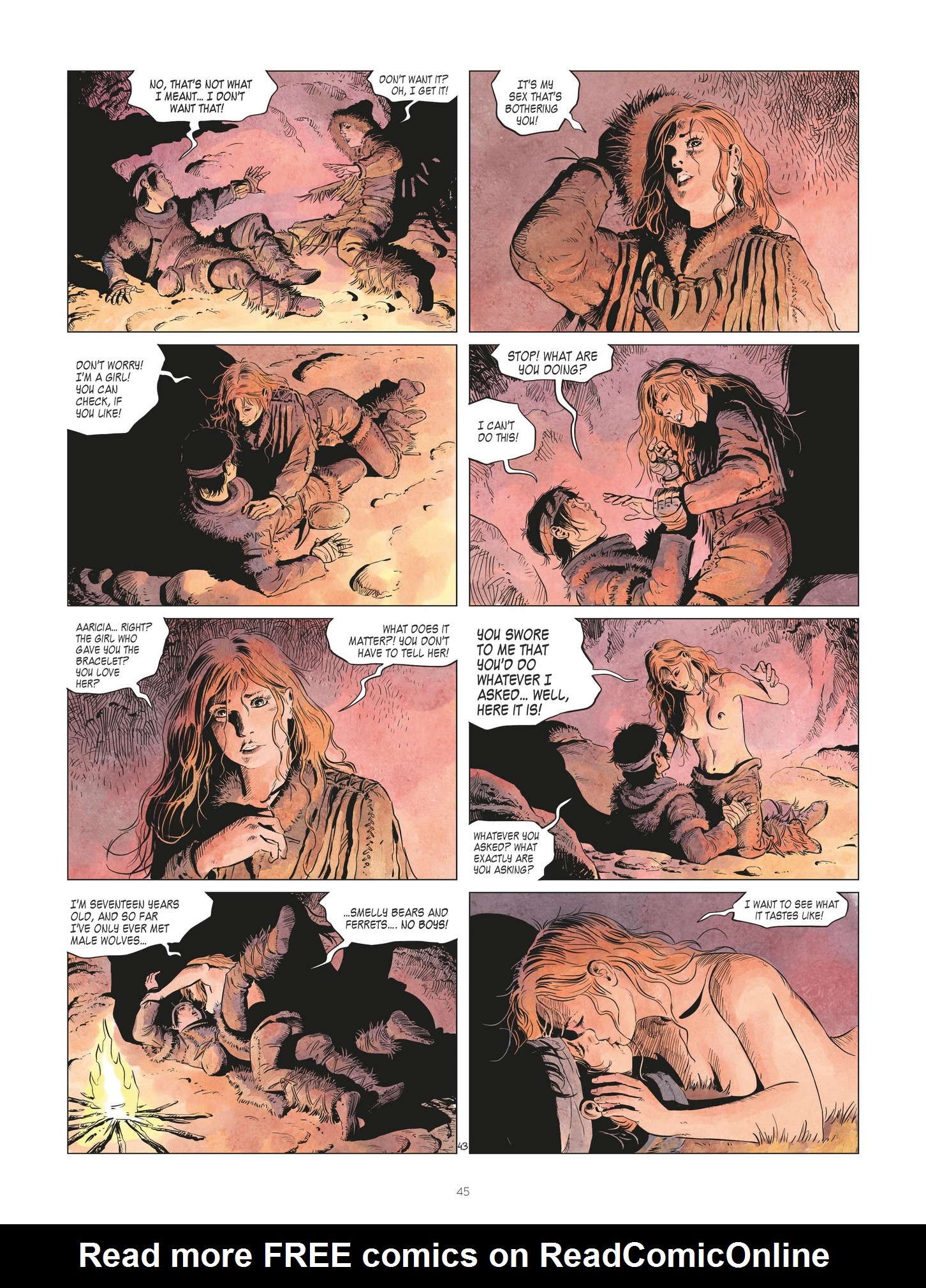 Read online The World of Thorgal: The Young Years comic -  Issue #1 - 45