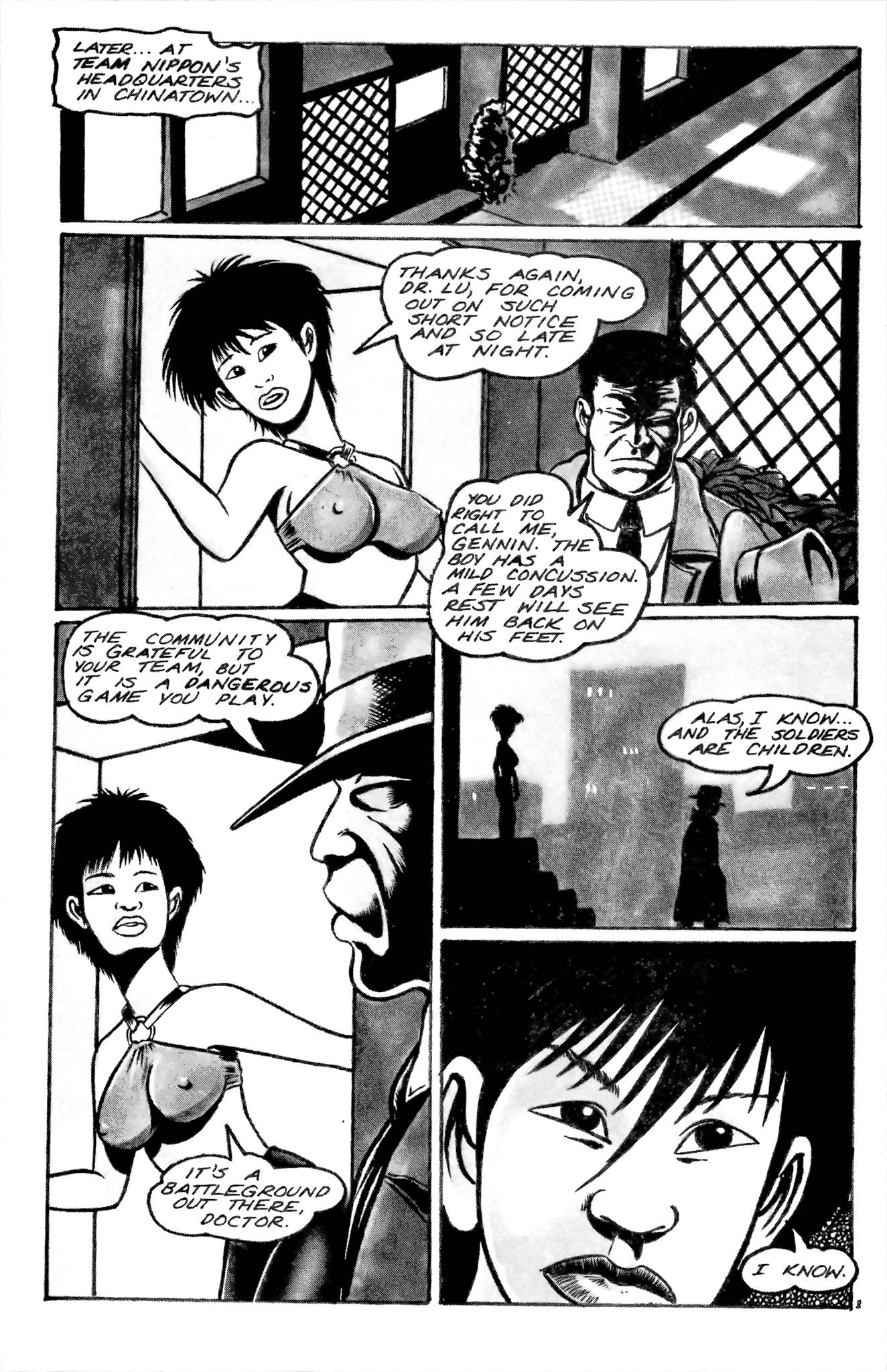Read online Team Nippon comic -  Issue #2 - 10