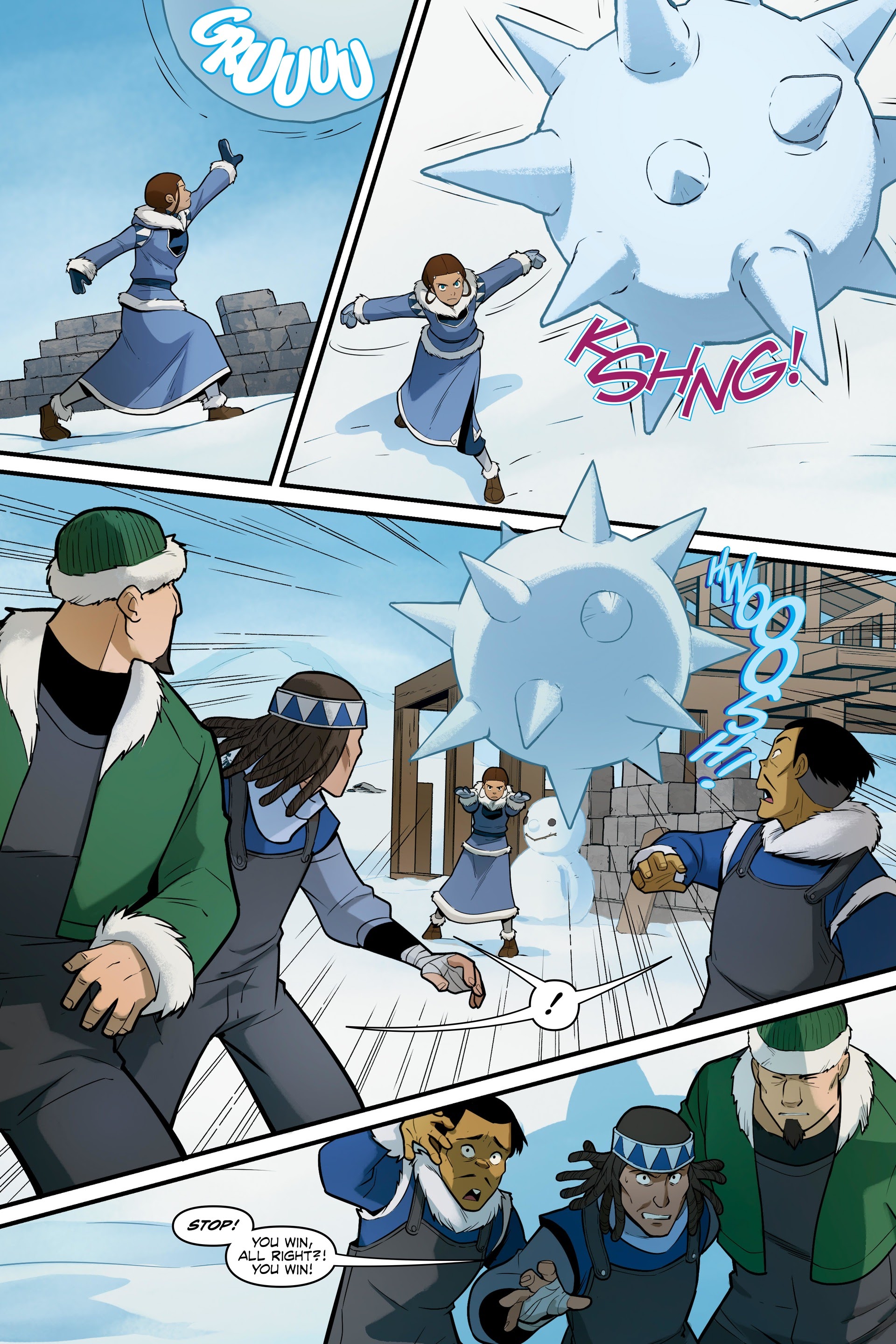 Read online Avatar: The Last Airbender--North and South Omnibus comic -  Issue # TPB (Part 1) - 17