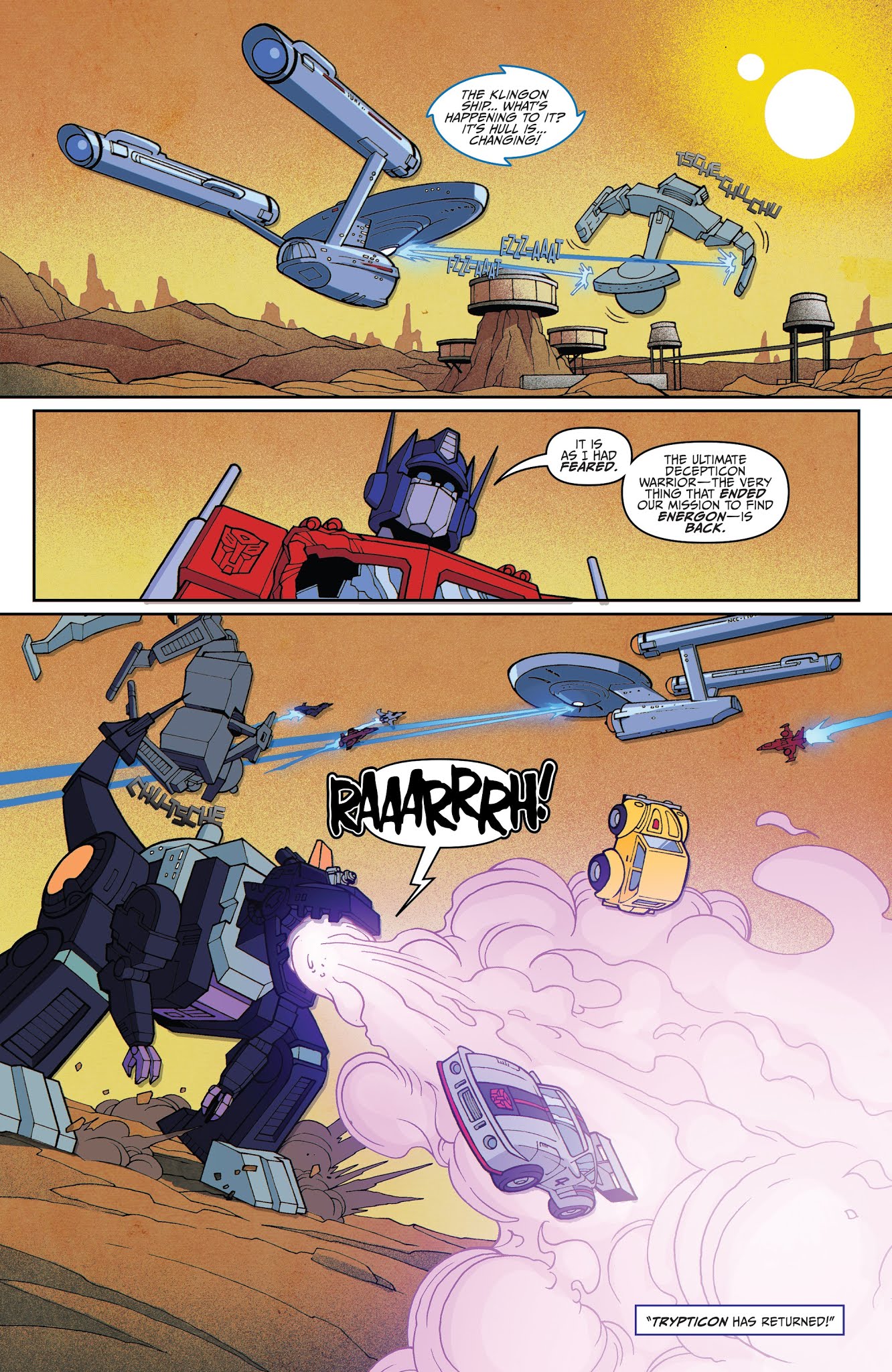 Read online Star Trek vs. Transformers comic -  Issue #3 - 14