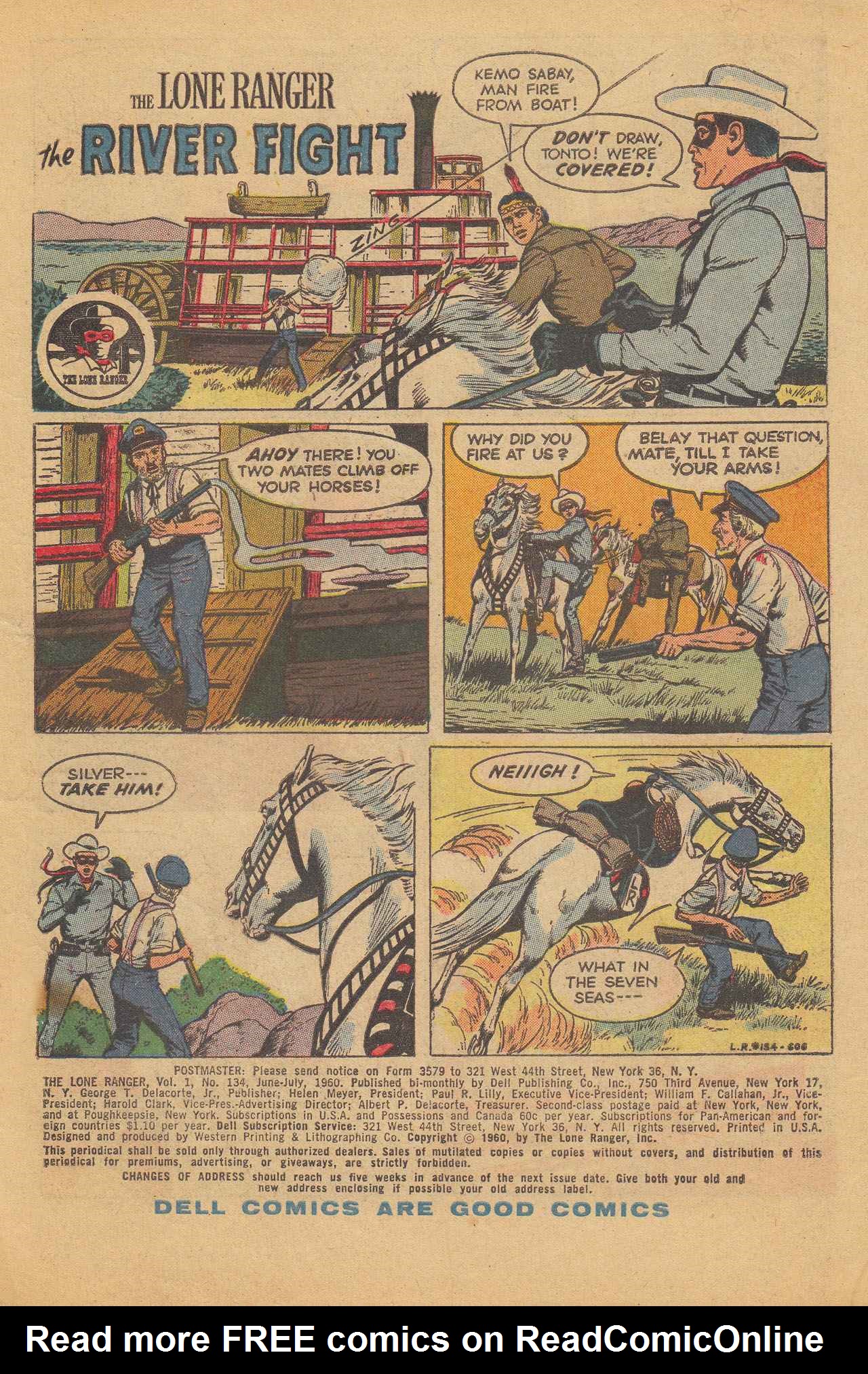 Read online The Lone Ranger (1948) comic -  Issue #134 - 3