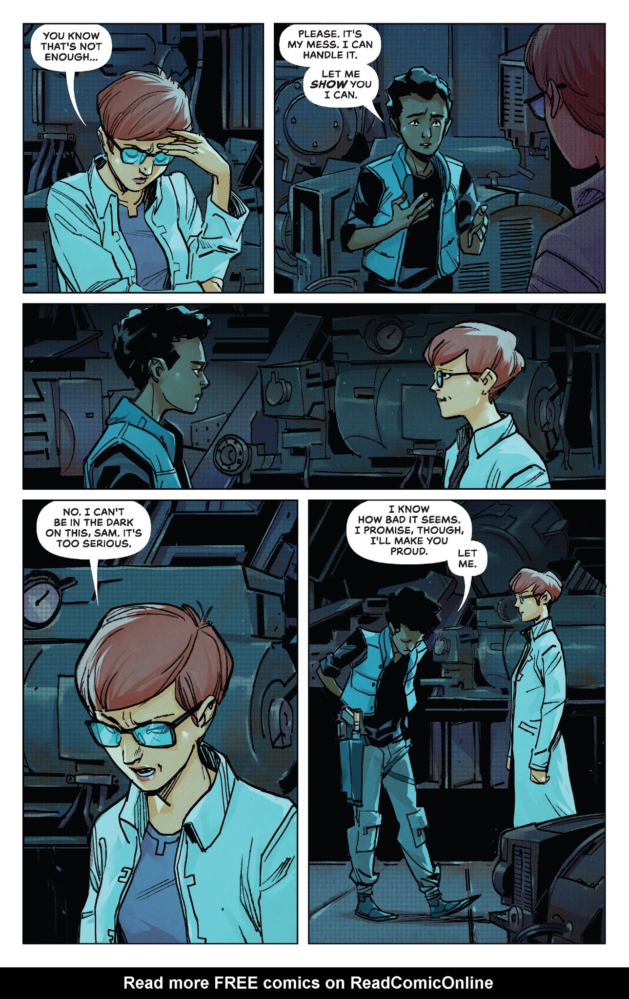 Read online Outpost Zero comic -  Issue #4 - 5