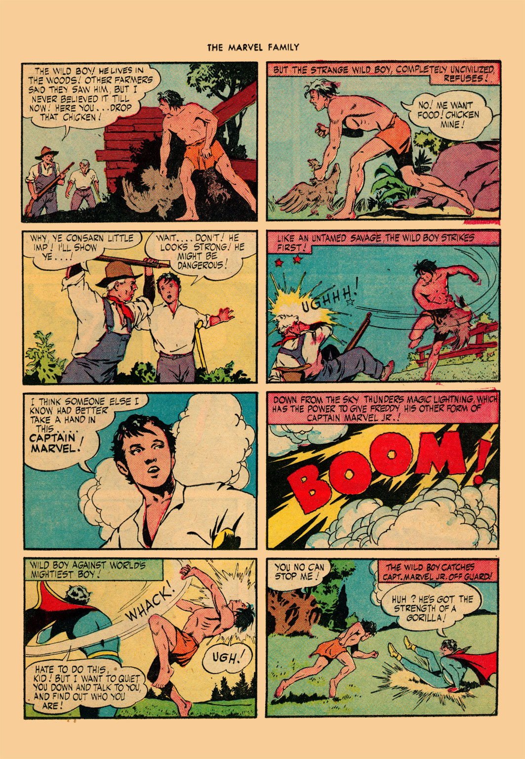 Read online The Marvel Family comic -  Issue #2 - 21