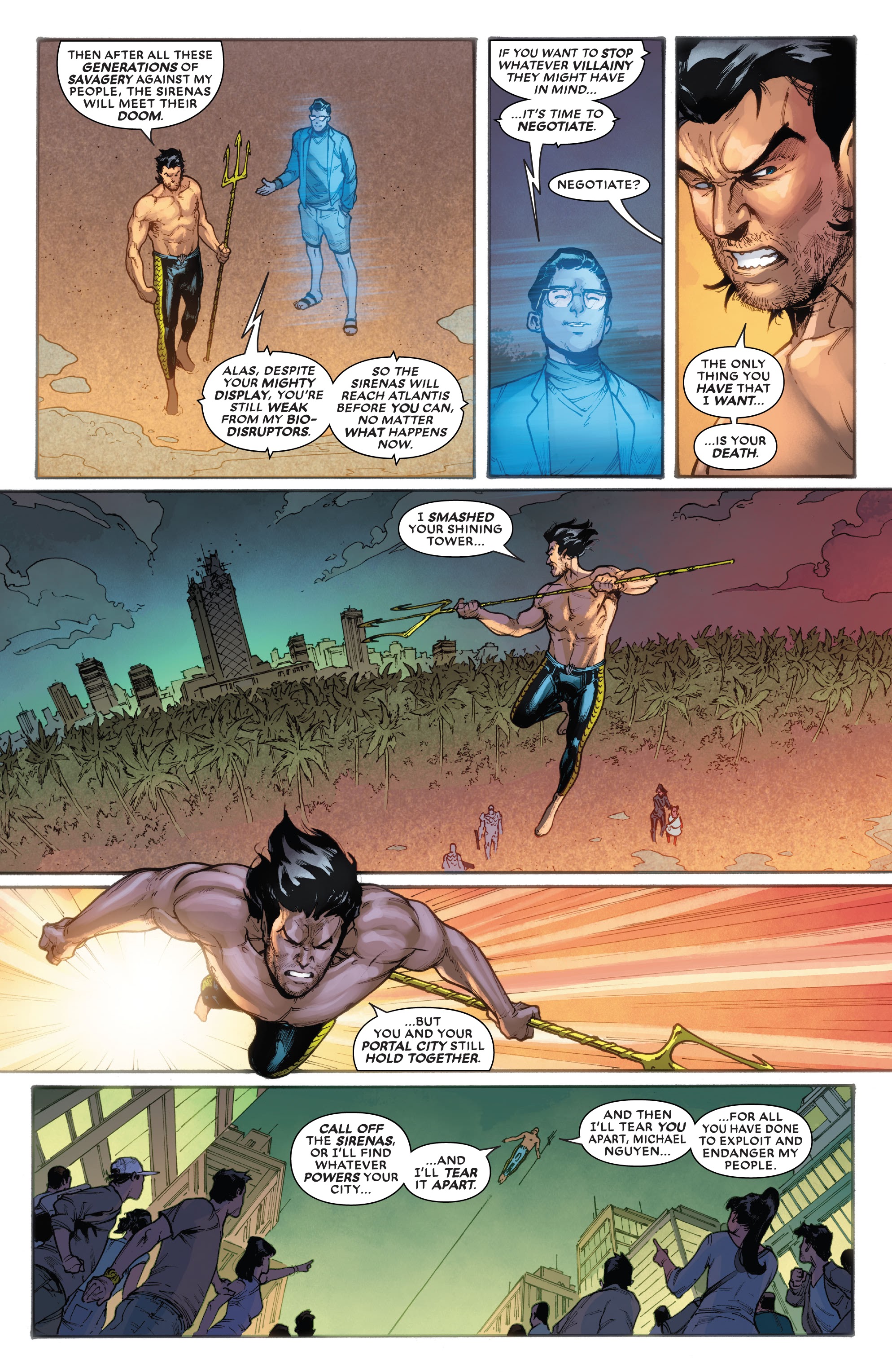 Read online Atlantis Attacks comic -  Issue #4 - 7