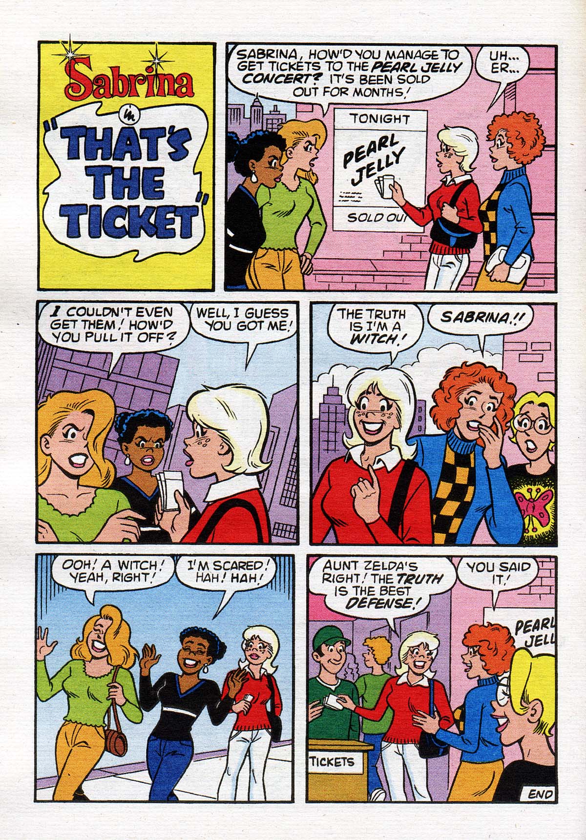 Read online Betty and Veronica Digest Magazine comic -  Issue #145 - 64
