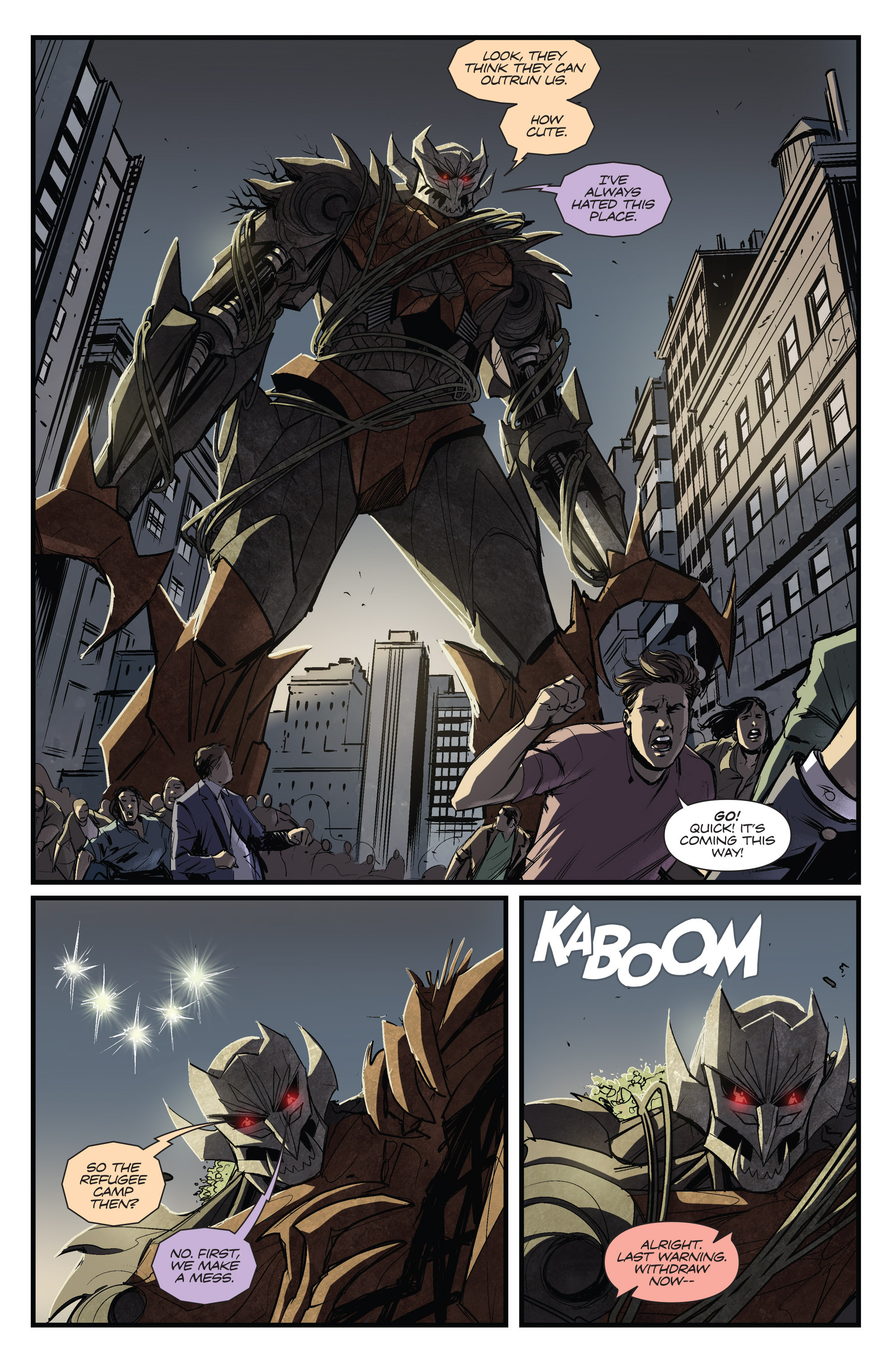 Read online Saban's Power Rangers: Aftershock comic -  Issue # Full - 45