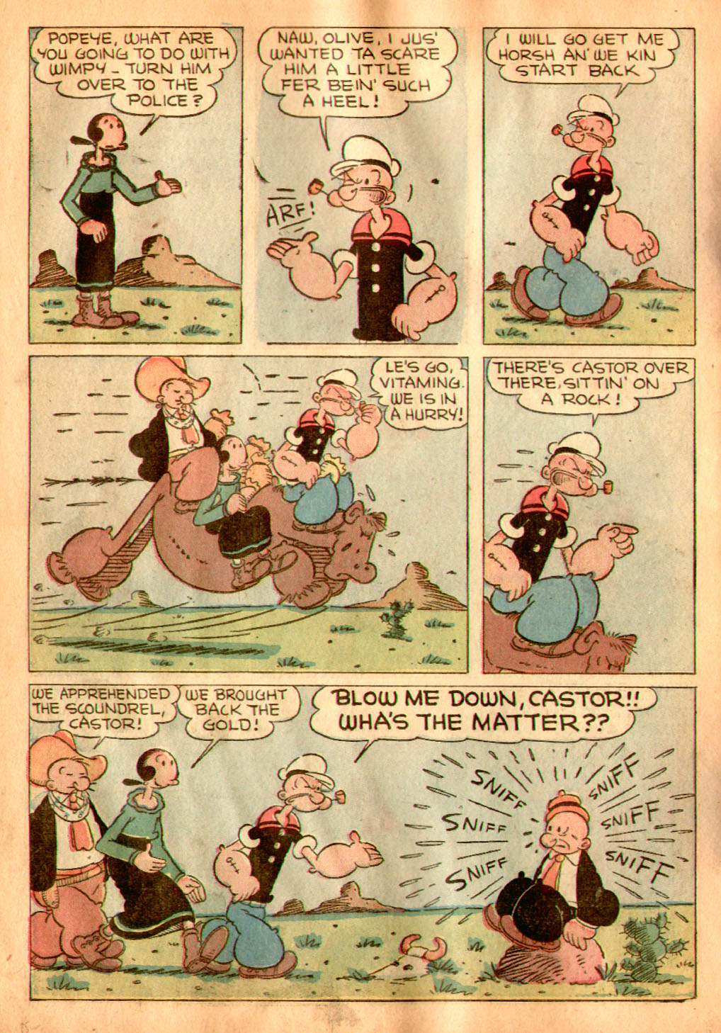 Read online Four Color Comics comic -  Issue #127 - 32