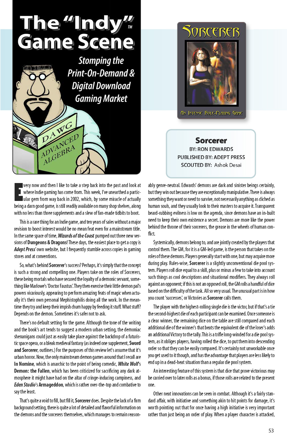 Read online Knights of the Dinner Table comic -  Issue #193 - 55