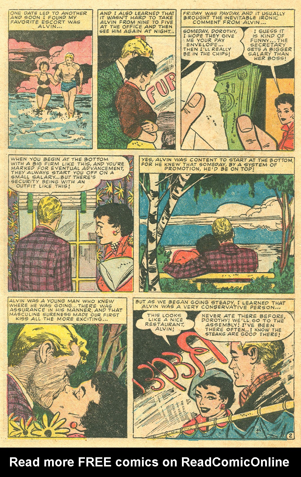 Read online Love Romances comic -  Issue #48 - 28