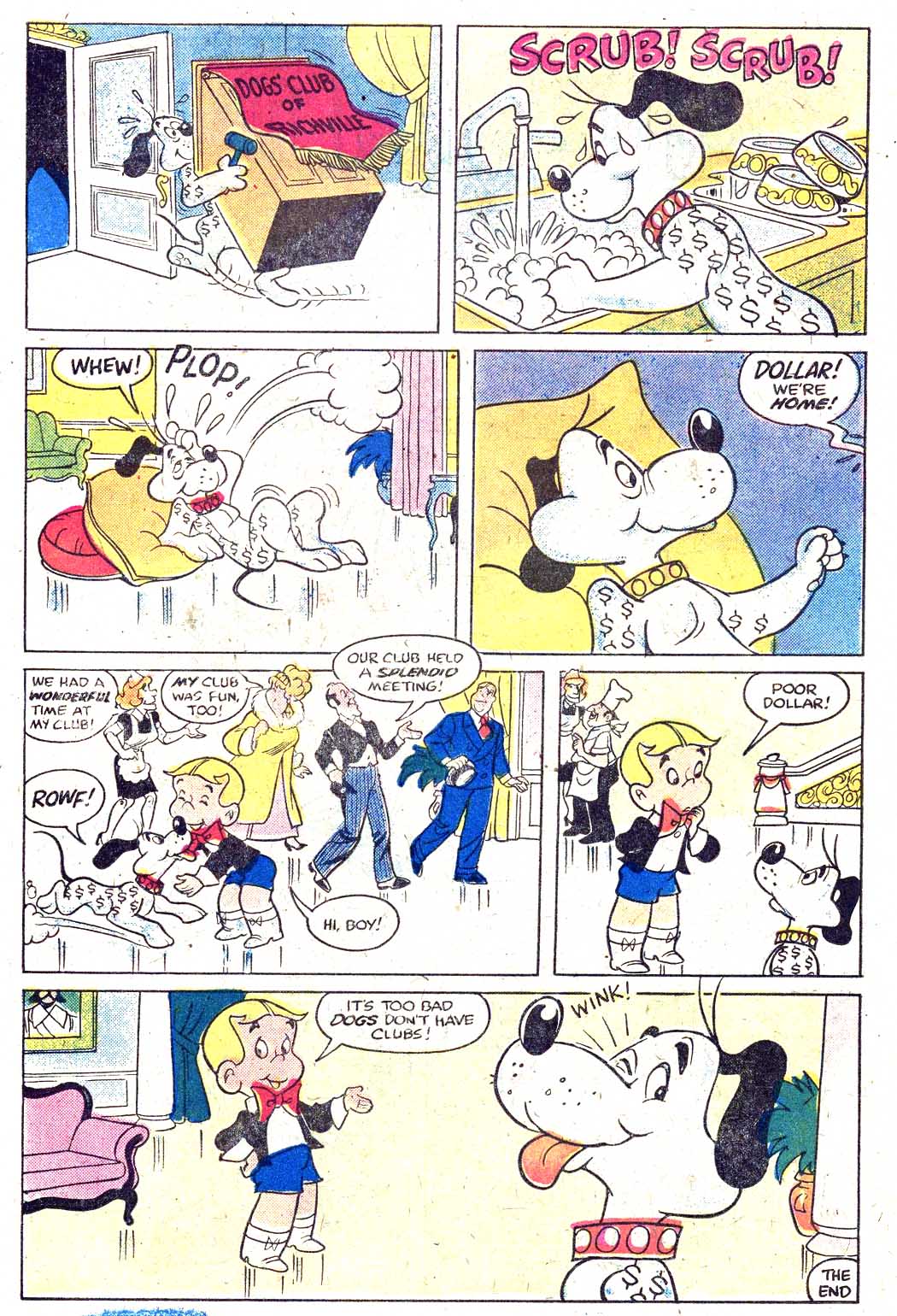 Read online Richie Rich & Dollar the Dog comic -  Issue #6 - 23