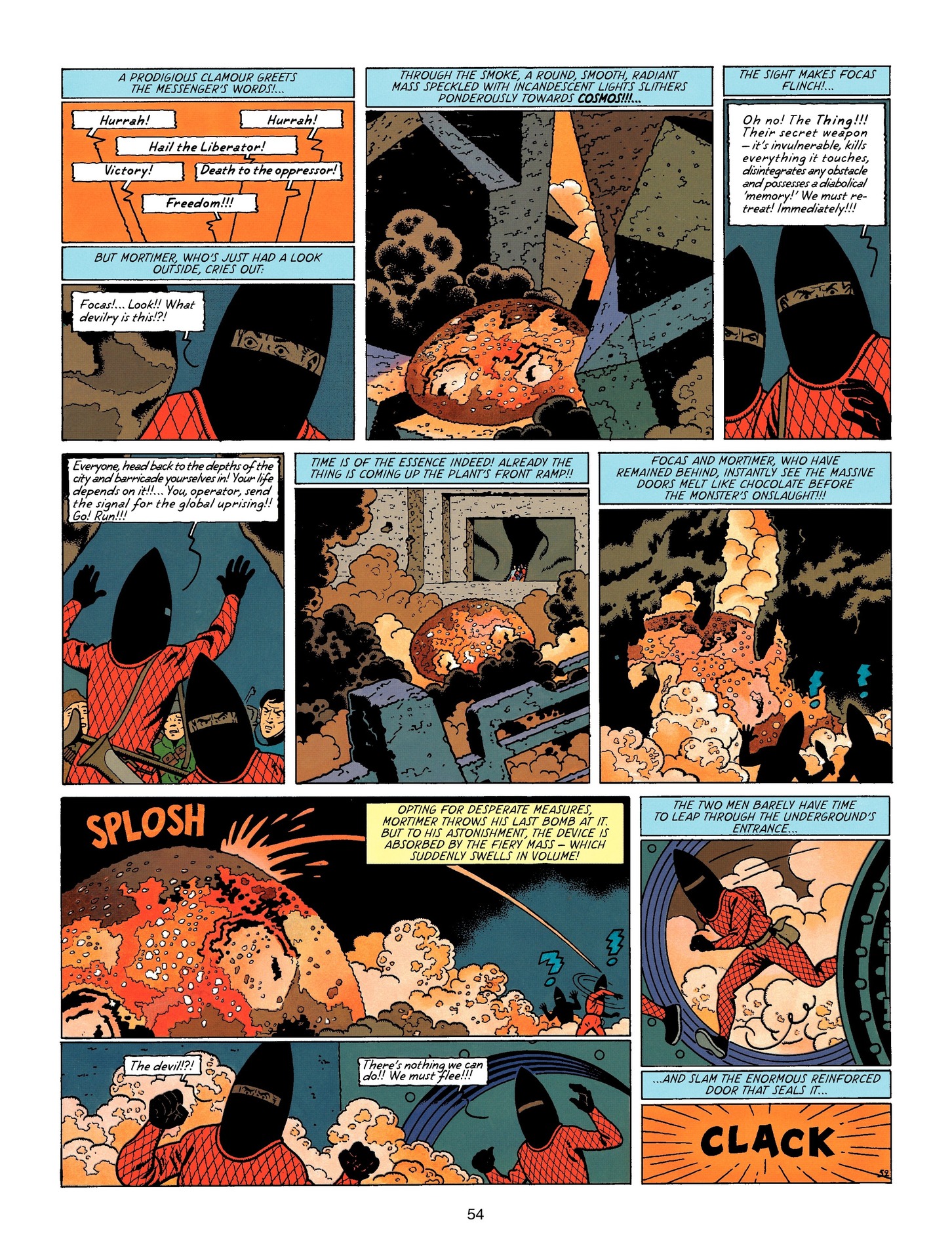 Read online Blake & Mortimer comic -  Issue #19 - 54