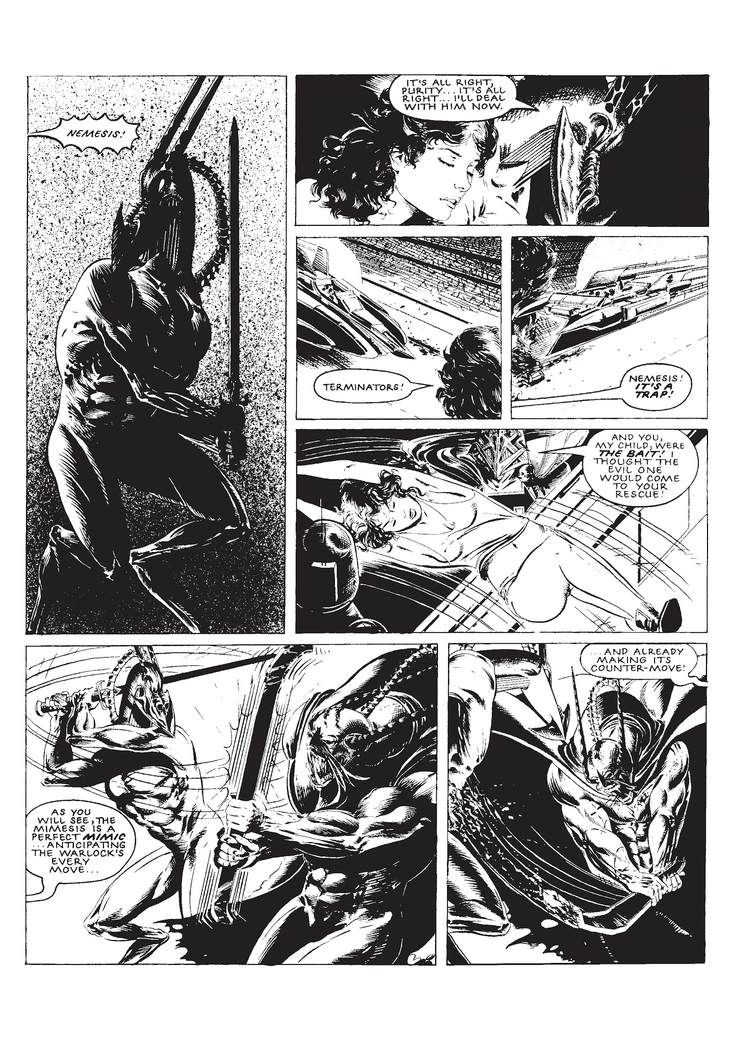 Read online The Complete Nemesis The Warlock comic -  Issue # TPB 3 - 40