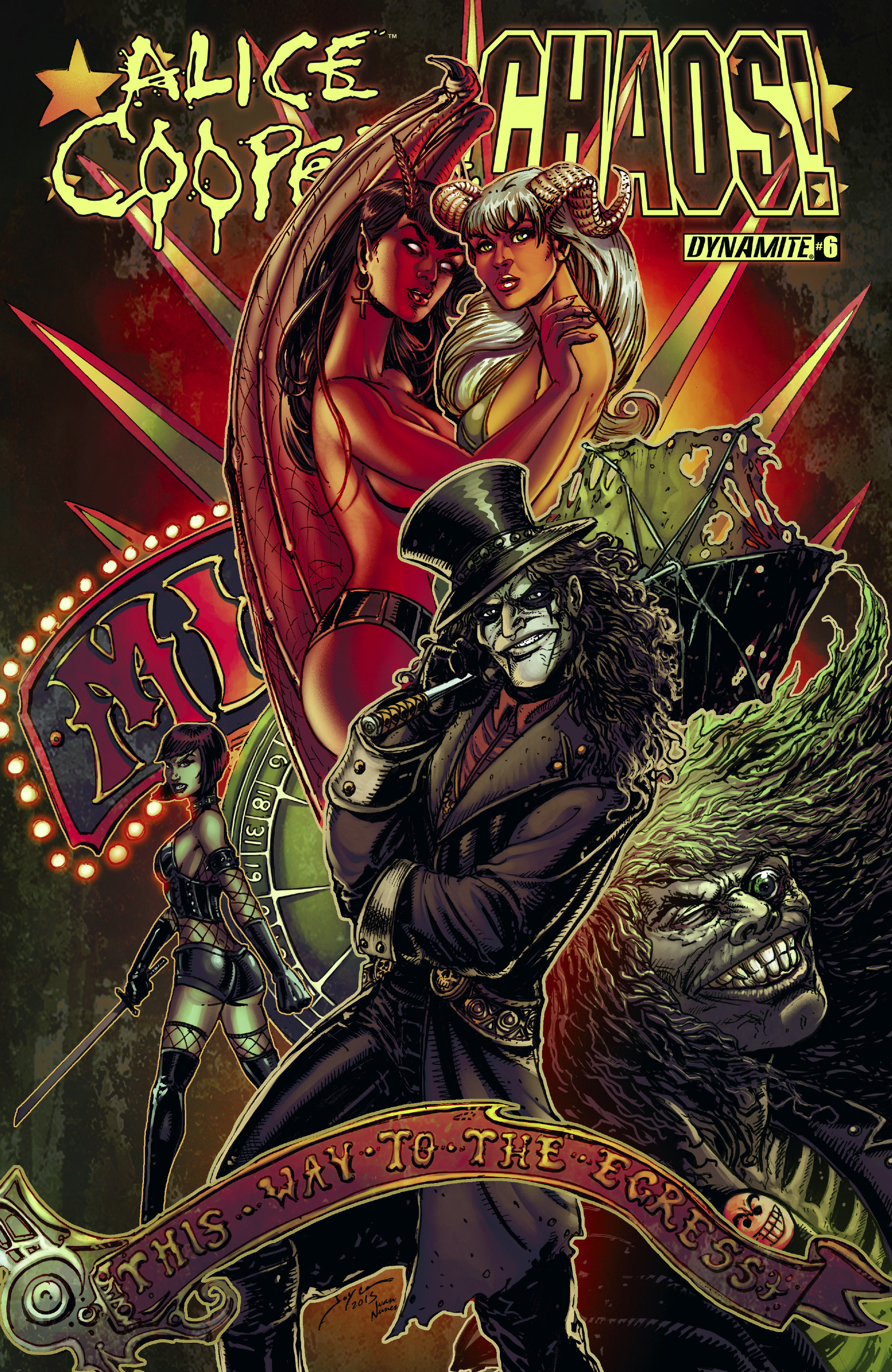 Read online Alice Cooper Vs. Chaos! comic -  Issue #6 - 1