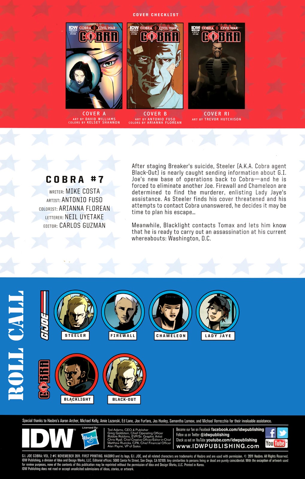 G.I. Joe Cobra (2011) issue 7 - Page 3