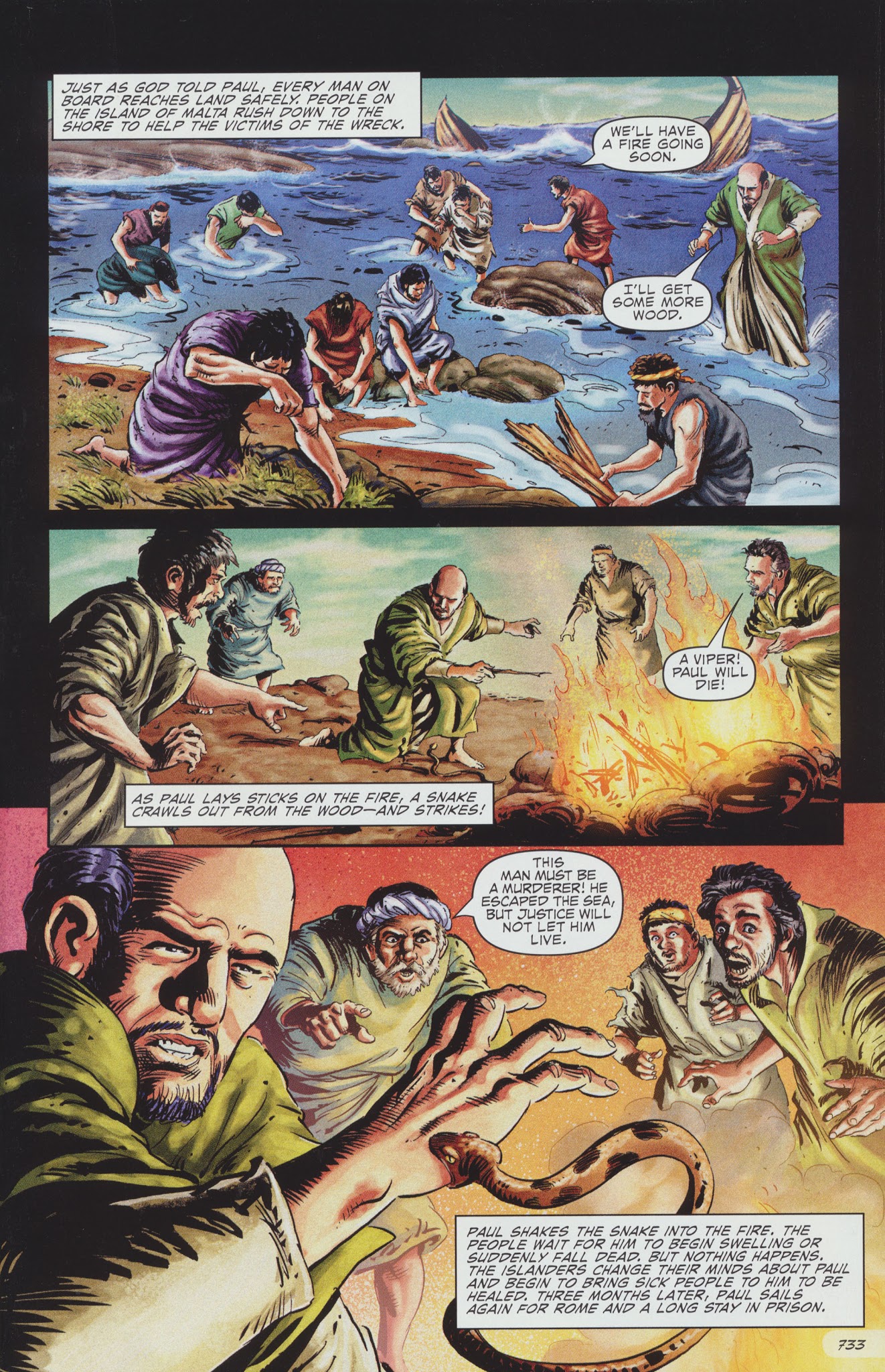 Read online The Action Bible comic -  Issue # TPB 2 - 356