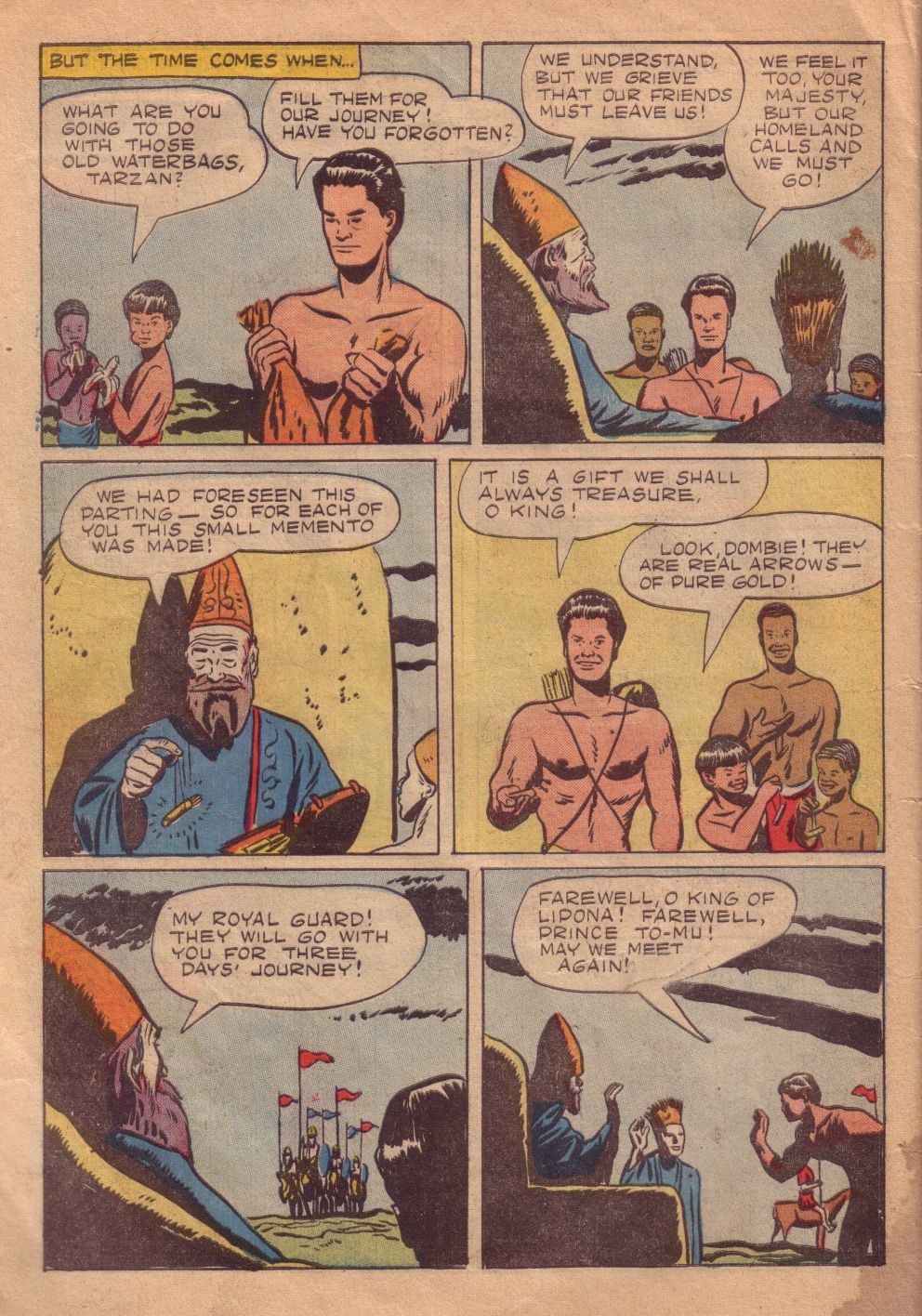 Read online Tarzan (1948) comic -  Issue #8 - 32