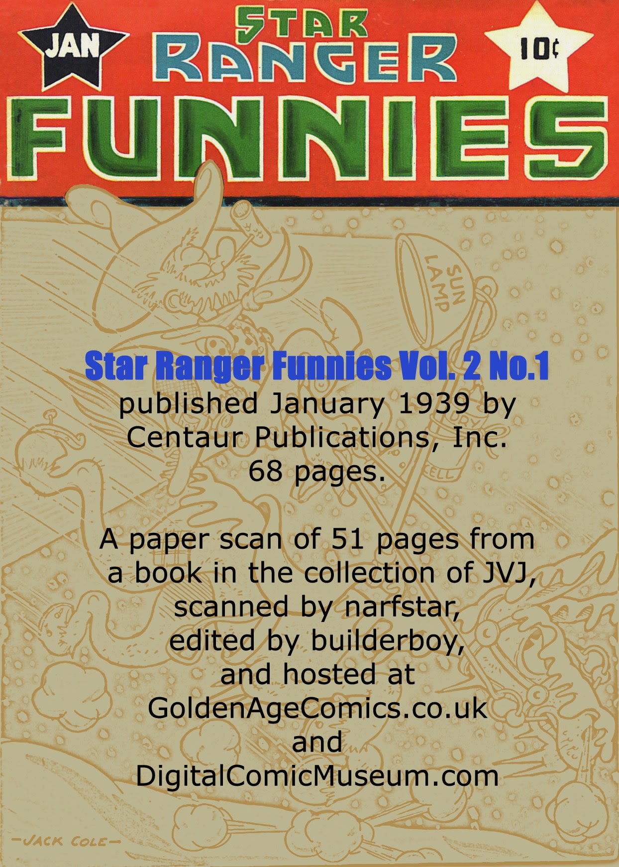 Read online Star Ranger Funnies comic -  Issue #201 - 2