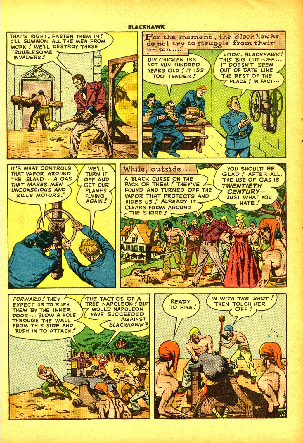 Read online Blackhawk (1957) comic -  Issue #18 - 12