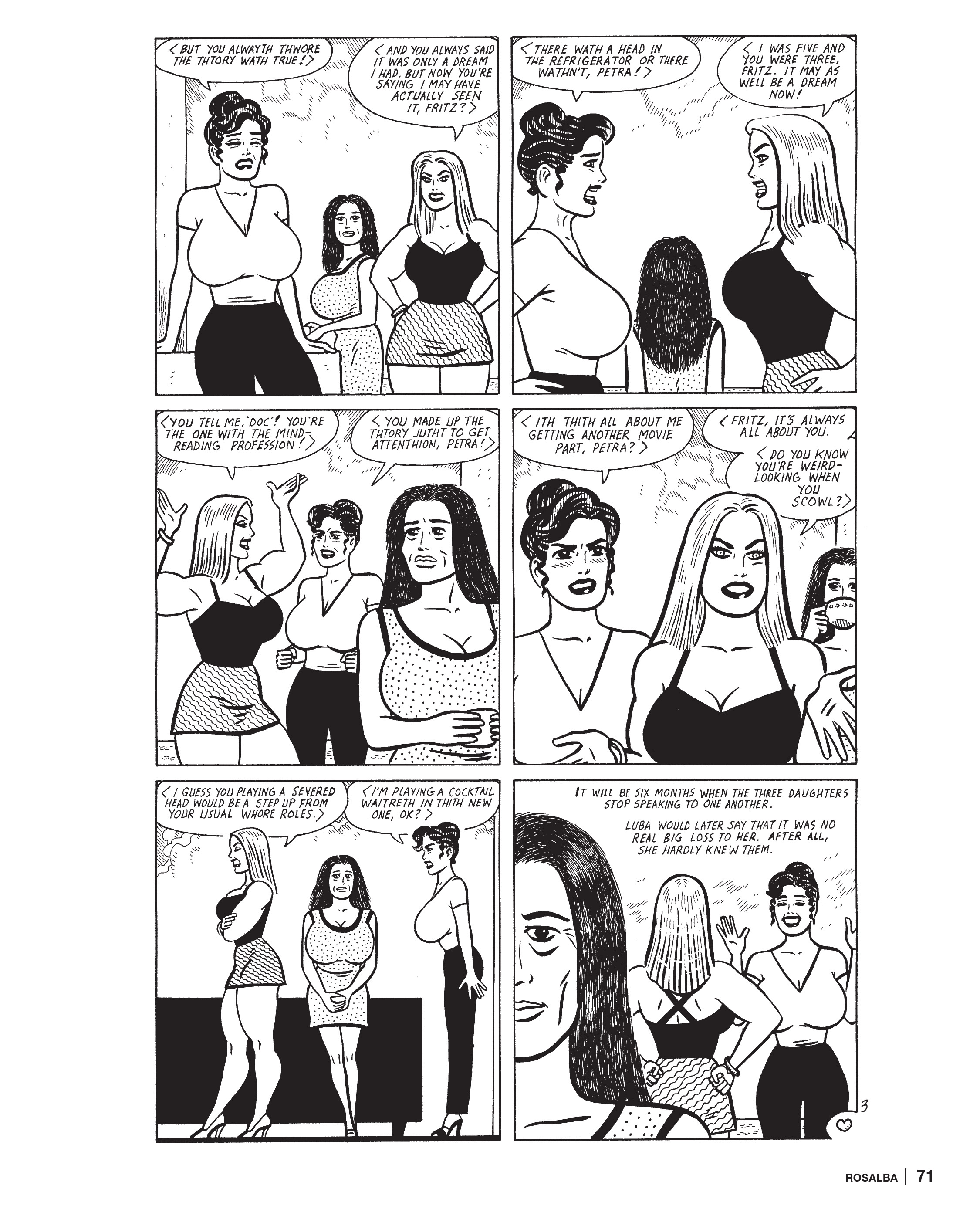 Read online Three Sisters: The Love and Rockets Library comic -  Issue # TPB (Part 1) - 71