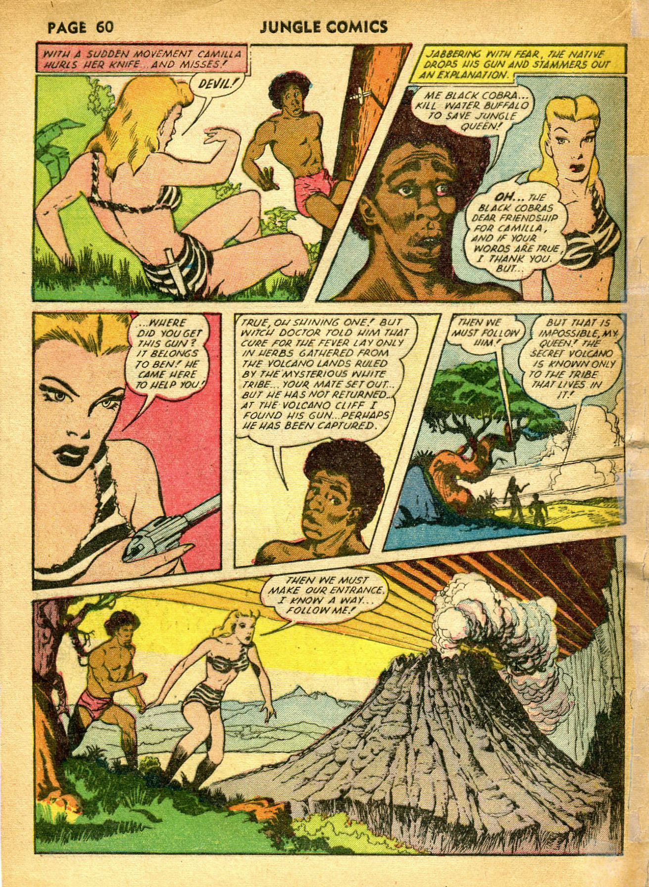 Read online Jungle Comics comic -  Issue #32 - 63