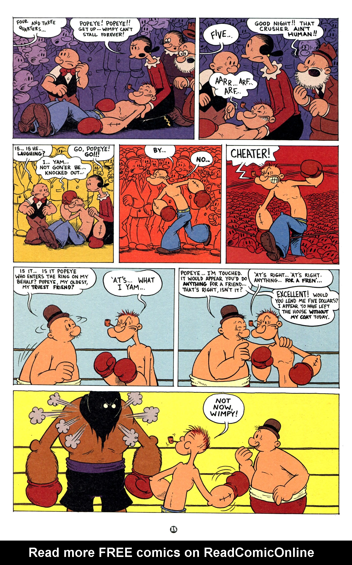 Read online Popeye (2012) comic -  Issue #3 - 20
