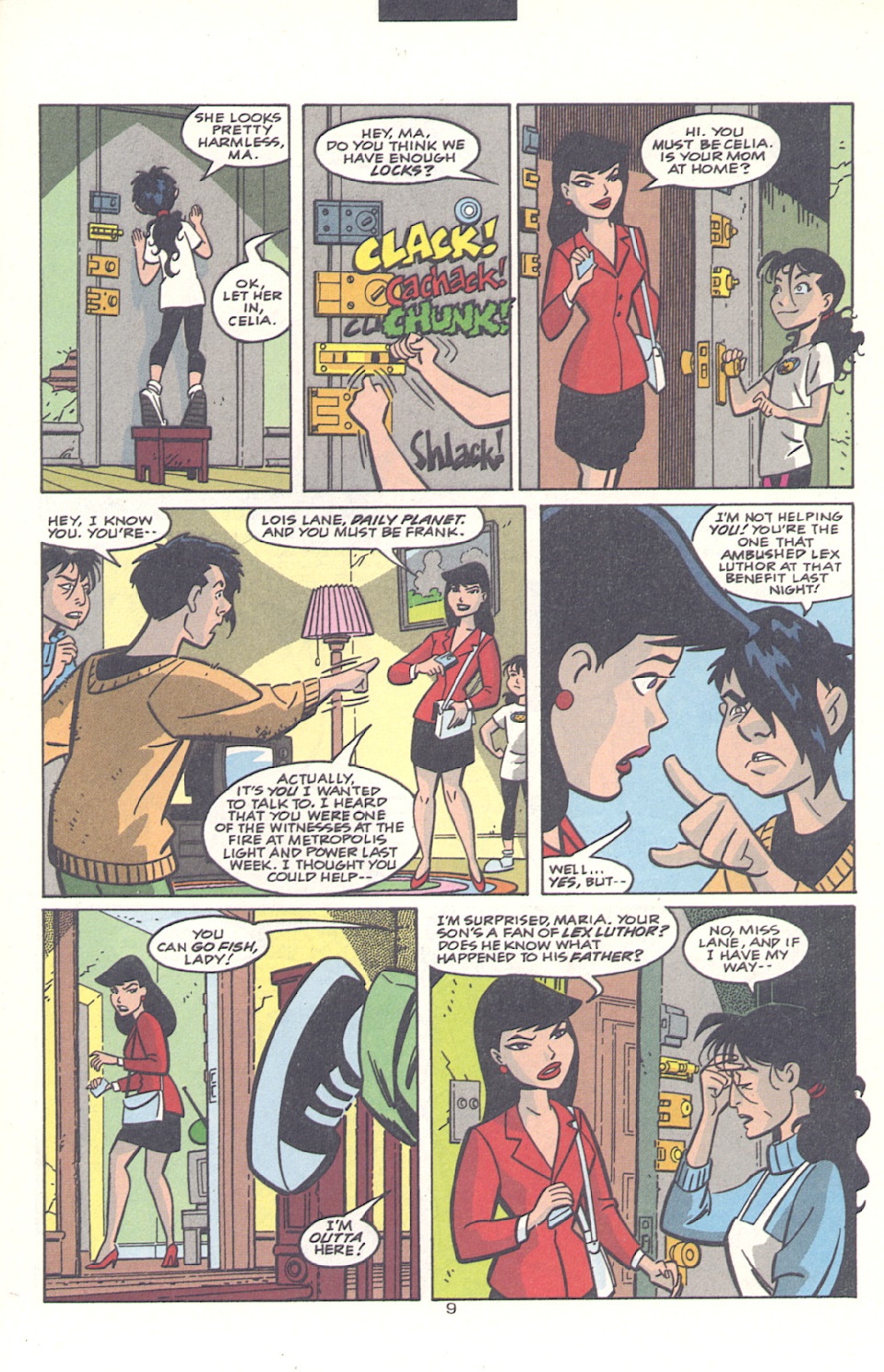 Read online Superman Adventures comic -  Issue #9 - 10