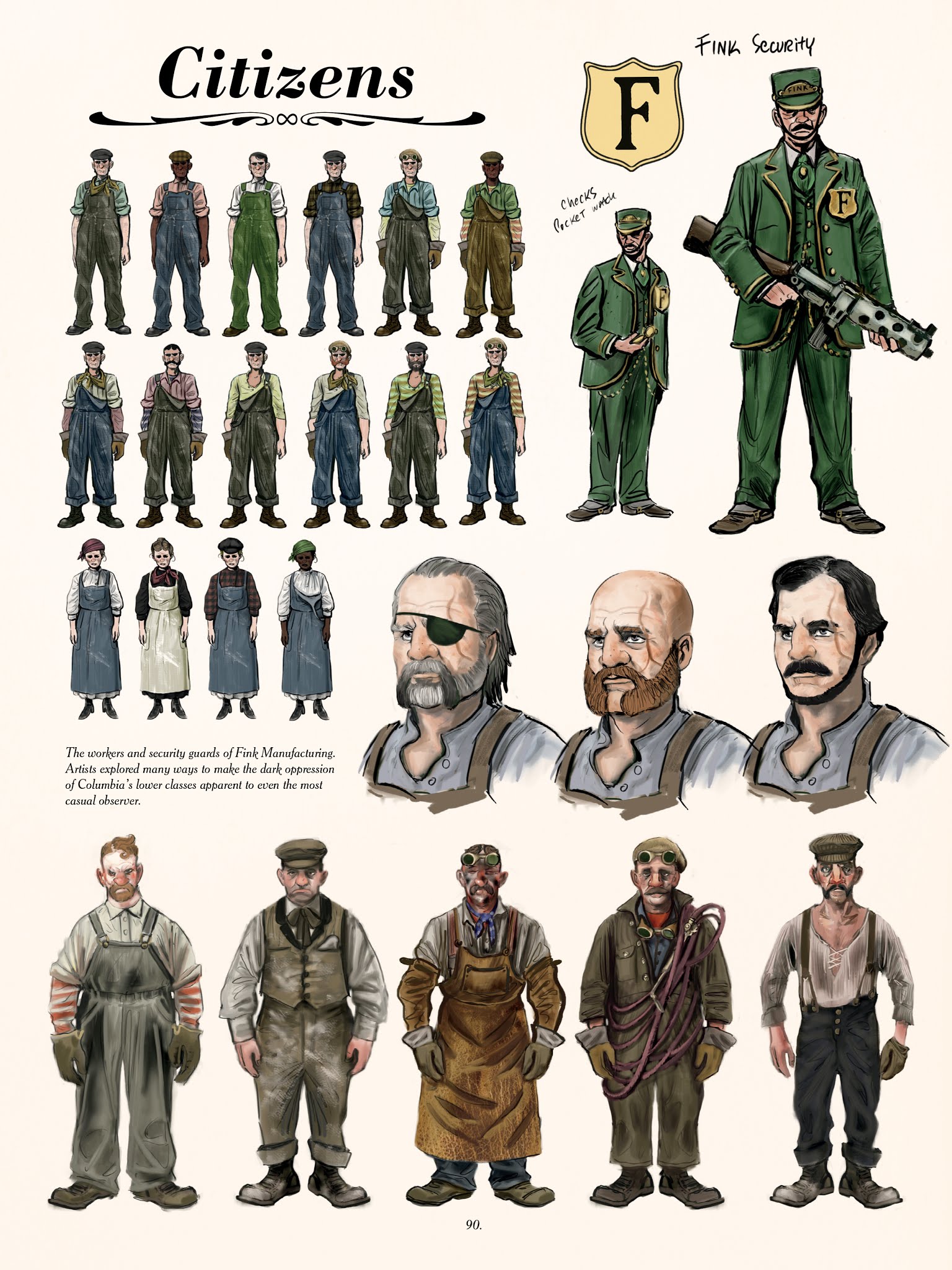 Read online The Art of Bioshock Infinite comic -  Issue # TPB - 81