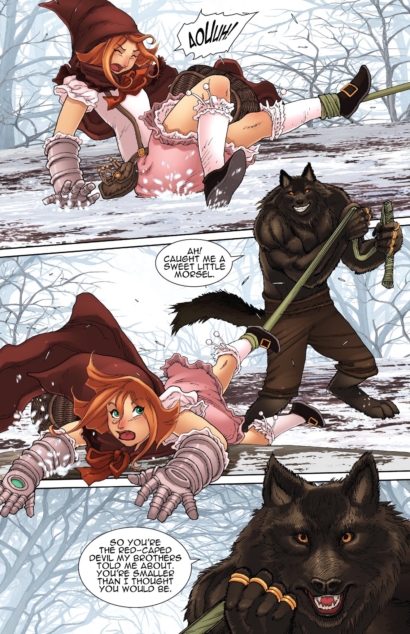 Read online Steampunk Red Riding Hood comic -  Issue # Full - 24