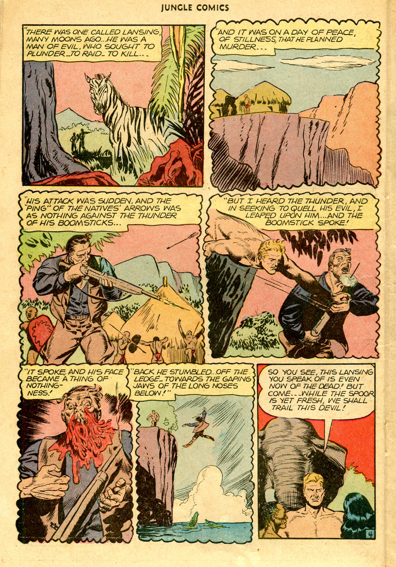 Read online Jungle Comics comic -  Issue #84 - 7