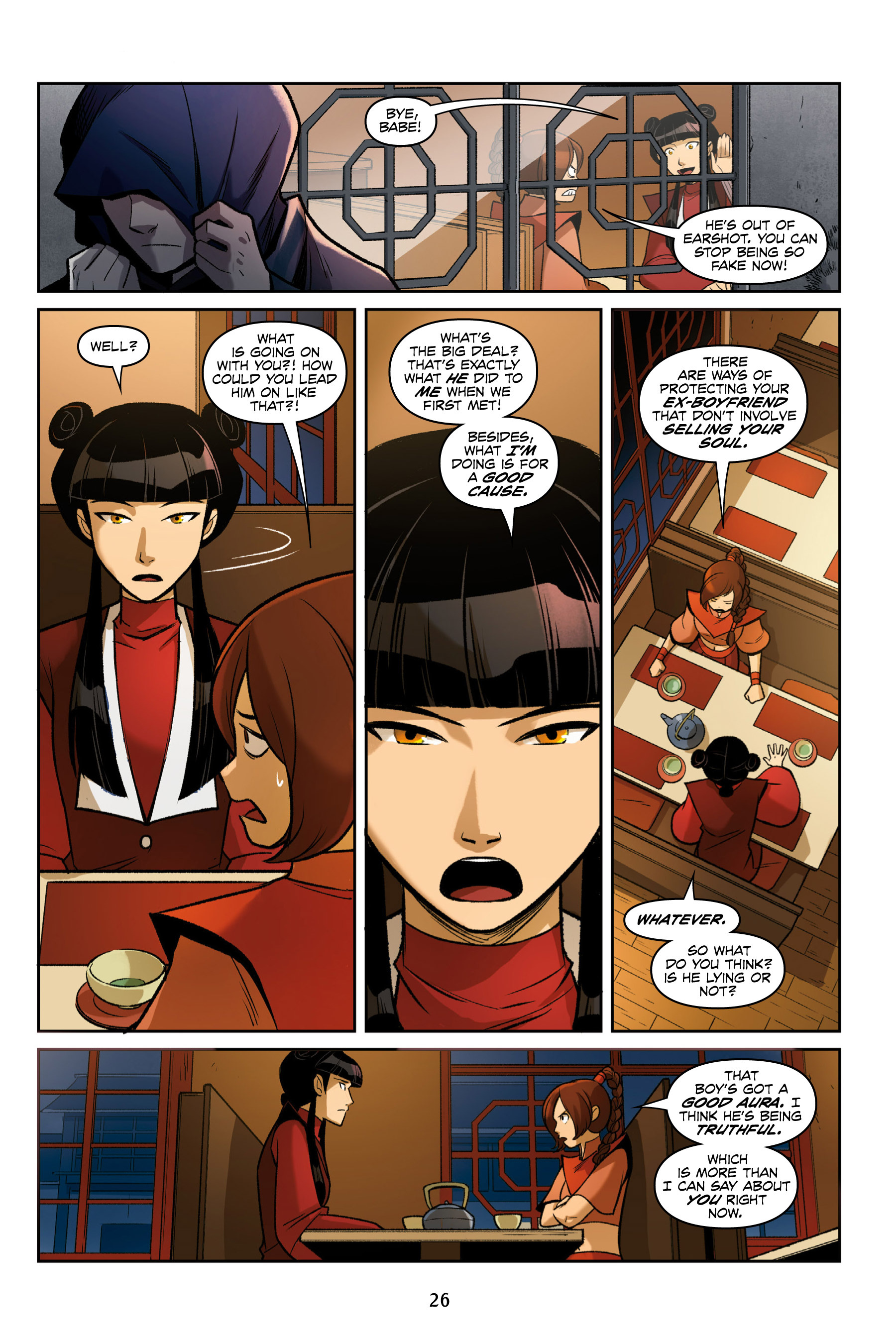 Read online Nickelodeon Avatar: The Last Airbender - Smoke and Shadow comic -  Issue # Part 1 - 26