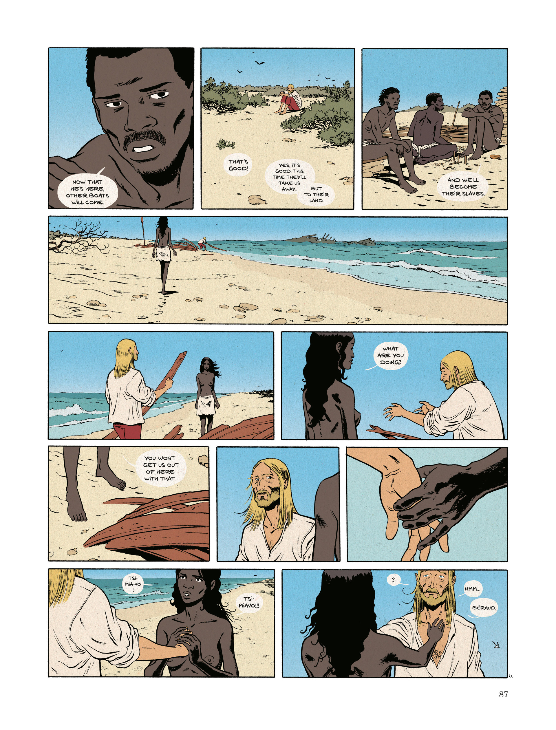 Read online The Forgotten Slaves of Tromelin comic -  Issue # TPB - 89