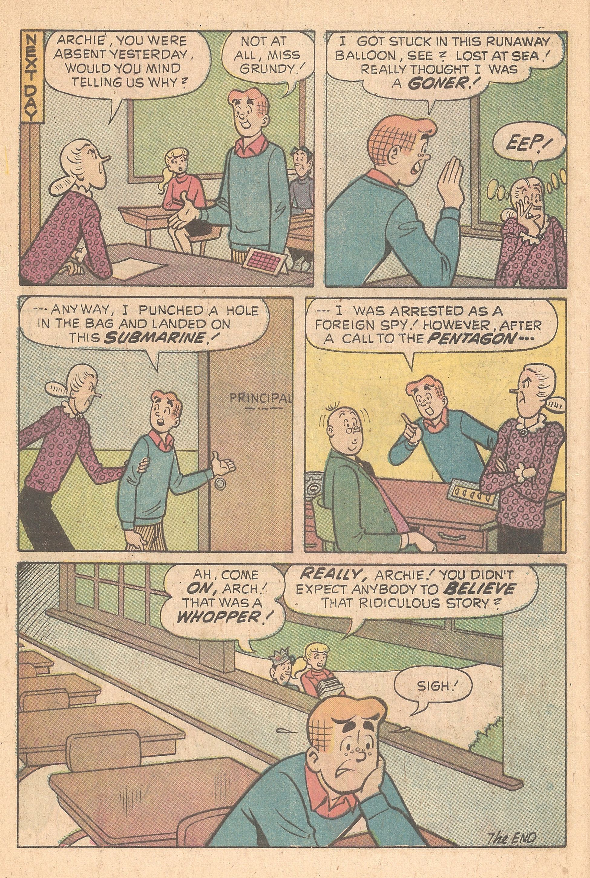 Read online Archie Giant Series Magazine comic -  Issue #232 - 8