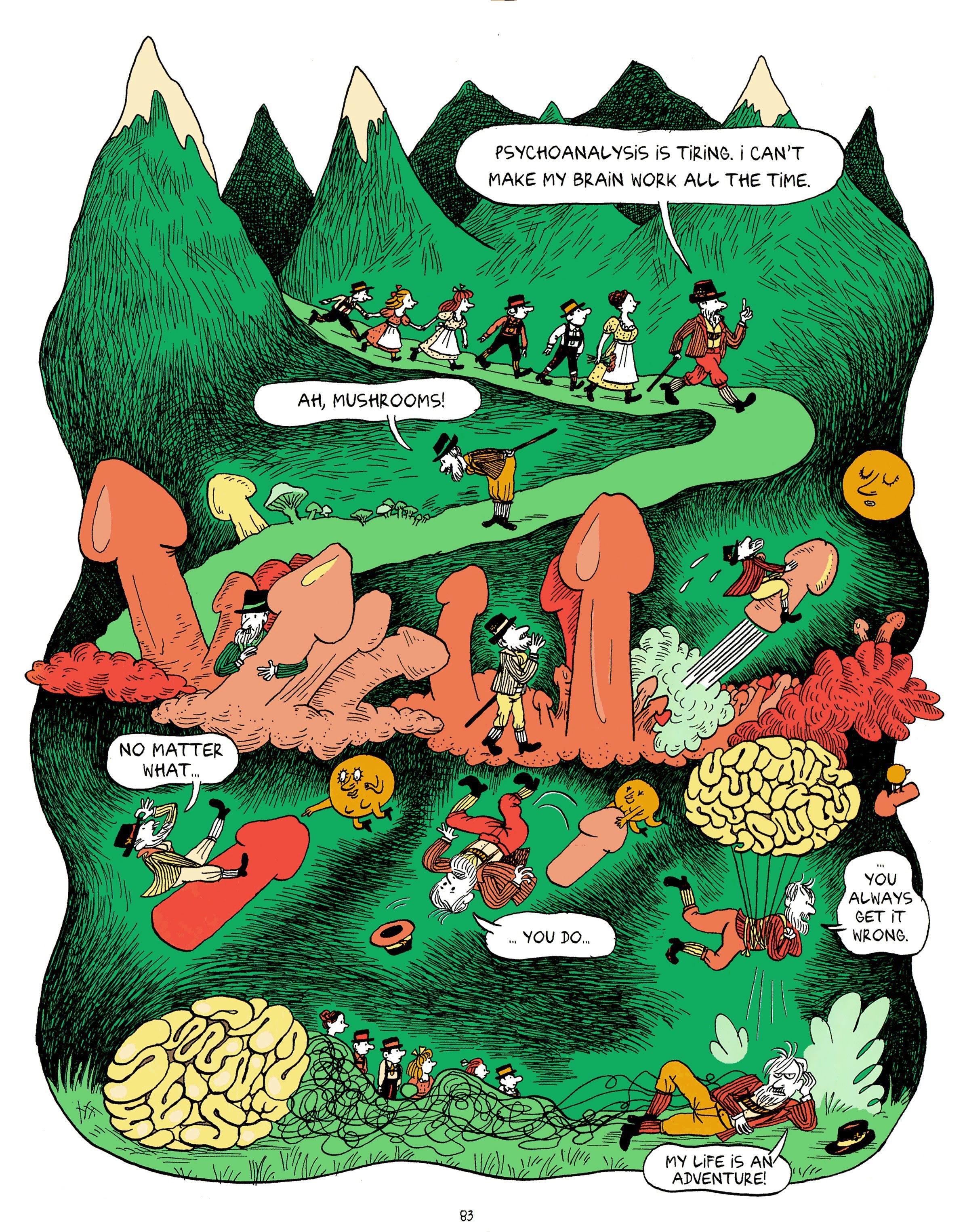 Read online Marx, Freud & Einstein: Heroes of the Mind comic -  Issue # TPB (Part 1) - 83