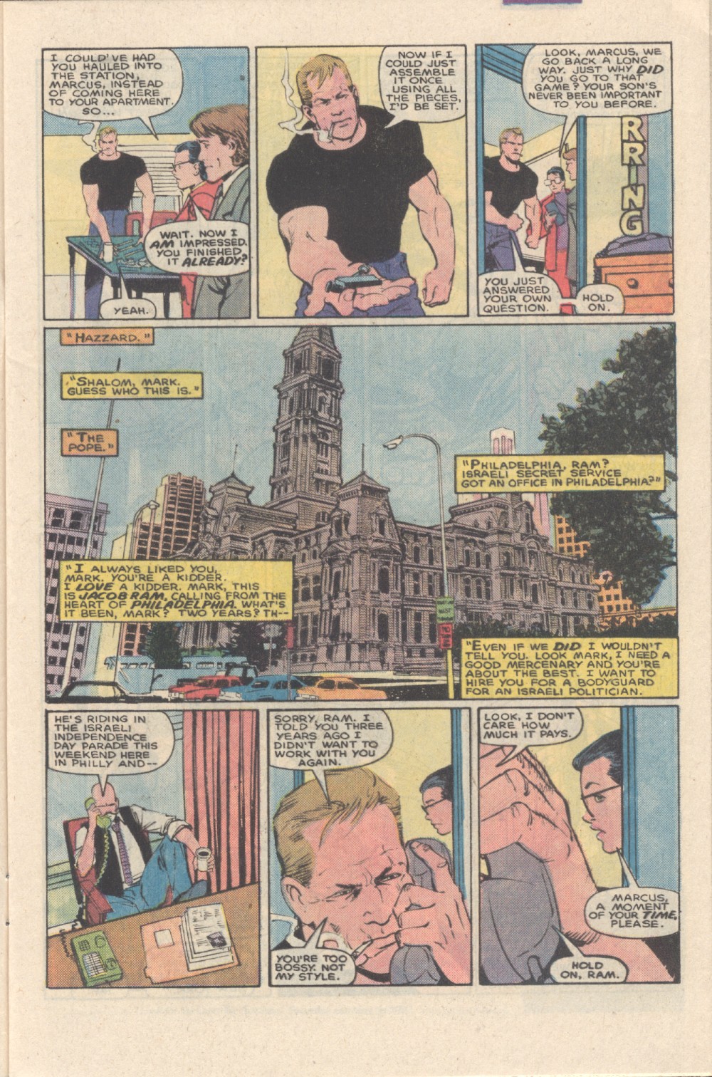 Read online Mark Hazzard: Merc comic -  Issue #3 - 5