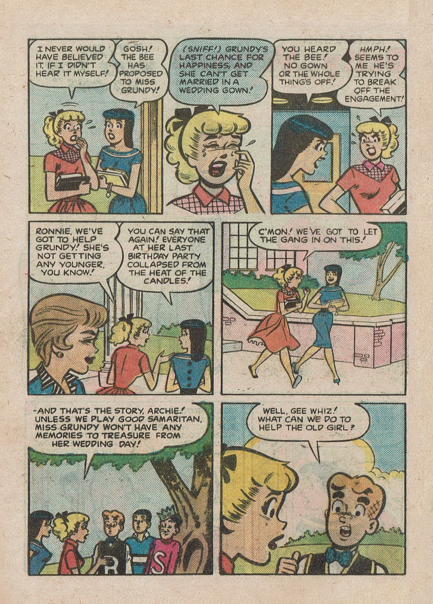 Read online Betty and Veronica Digest Magazine comic -  Issue #31 - 56