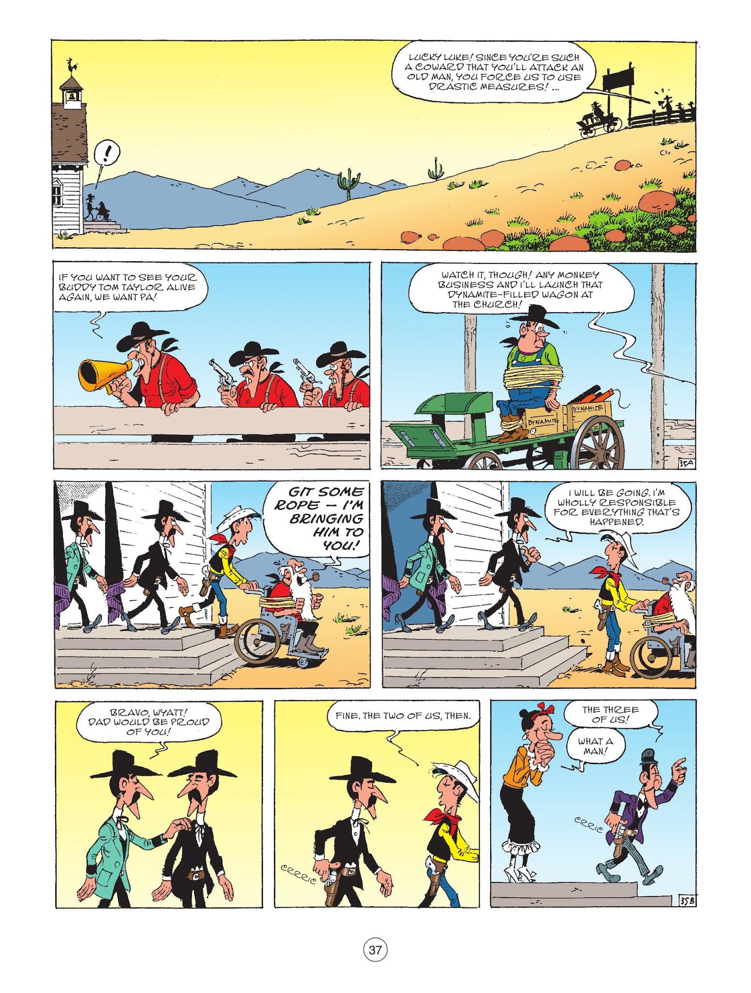 Read online A Lucky Luke Adventure comic -  Issue #70 - 39