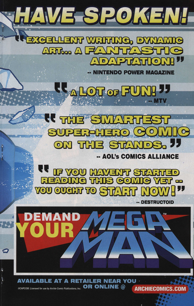 Read online Mega Man comic -  Issue #19 - 19