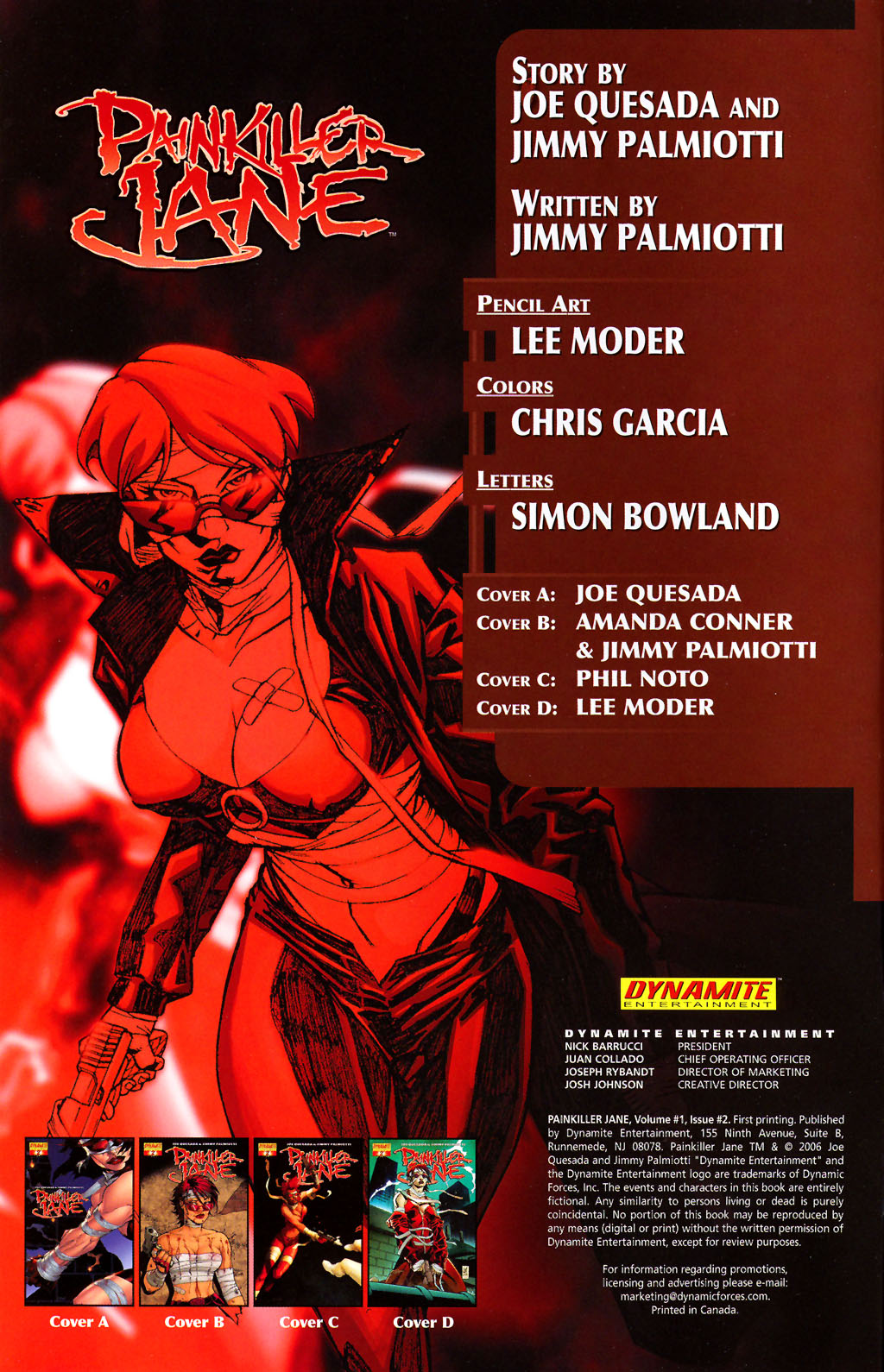 Read online Painkiller Jane (2006) comic -  Issue #2 - 2