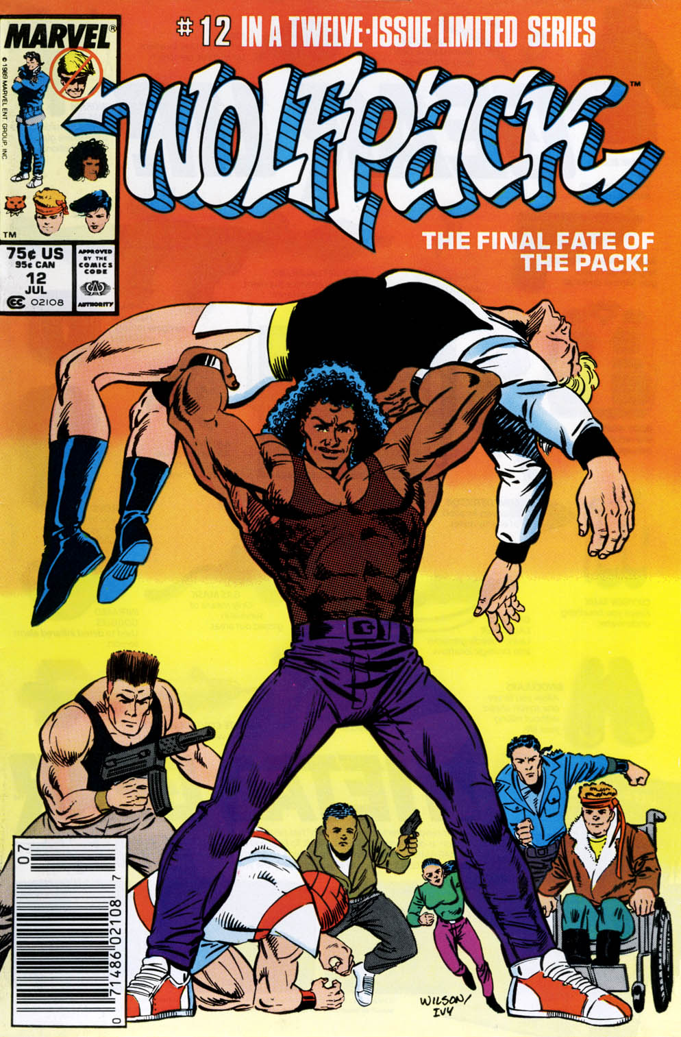 Read online Wolfpack (1988) comic -  Issue #12 - 1
