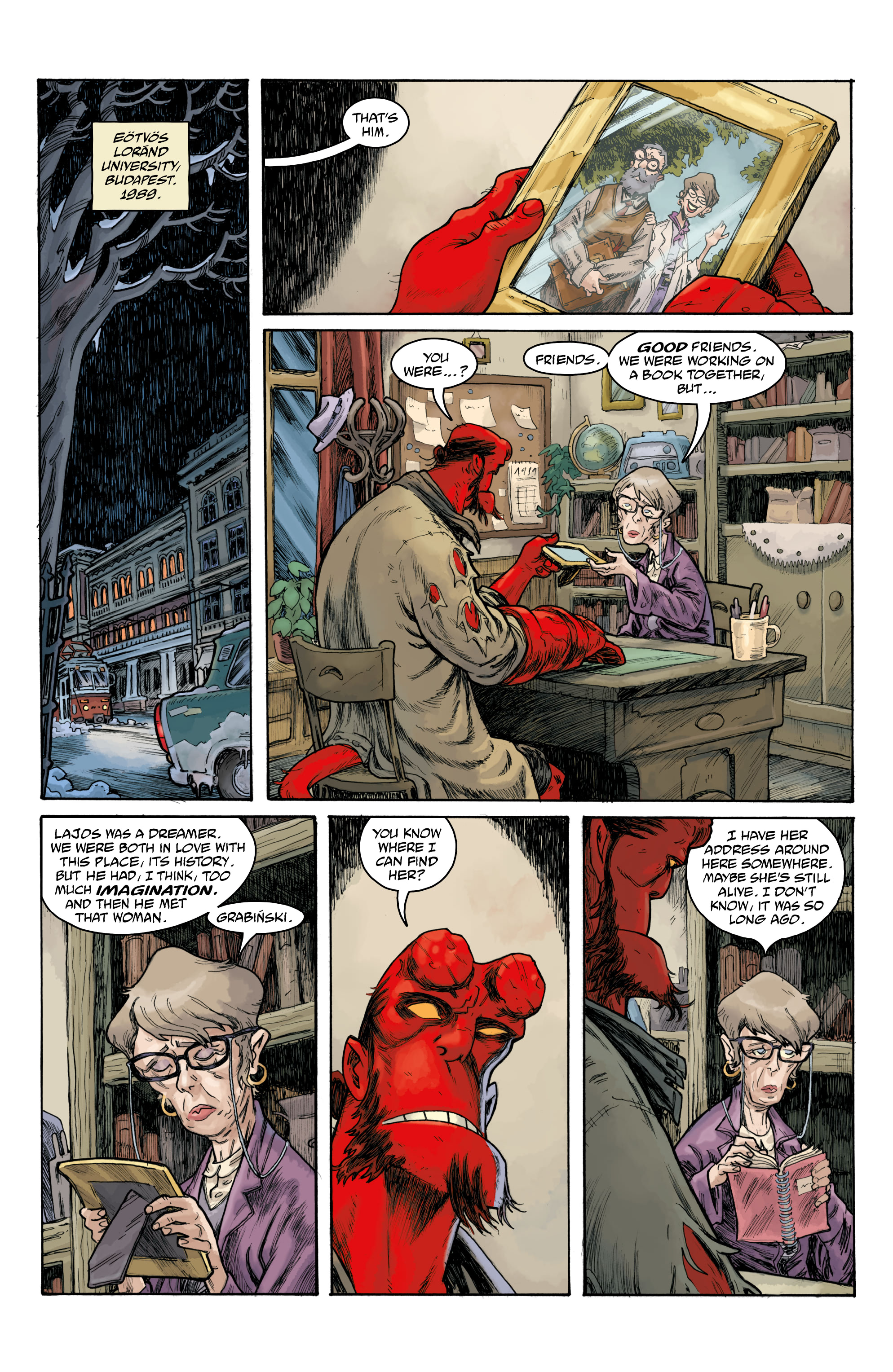 Read online Hellboy and the B.P.R.D.: Time is a River comic -  Issue # Full - 3