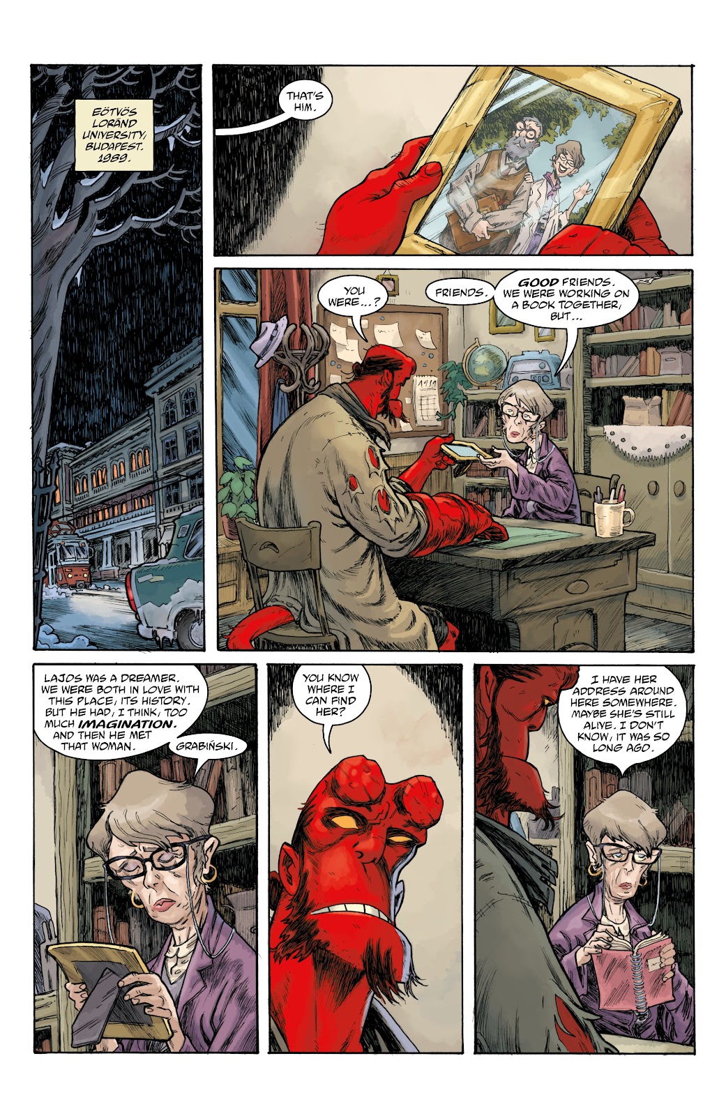Hellboy and the B.P.R.D.: Time is a River issue Full - Page 3